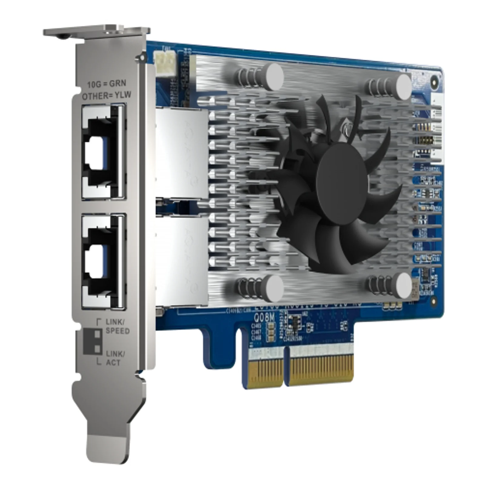 QNAP QXG-10G2T-X710 carte réseau Interne Ethernet 1000 Mbit/s