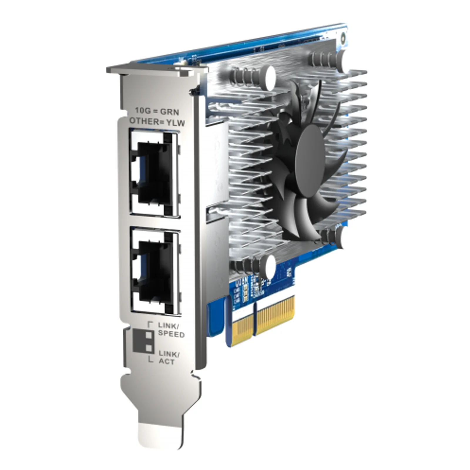 QNAP QXG-10G2T-X710 carte réseau Interne Ethernet 1000 Mbit/s