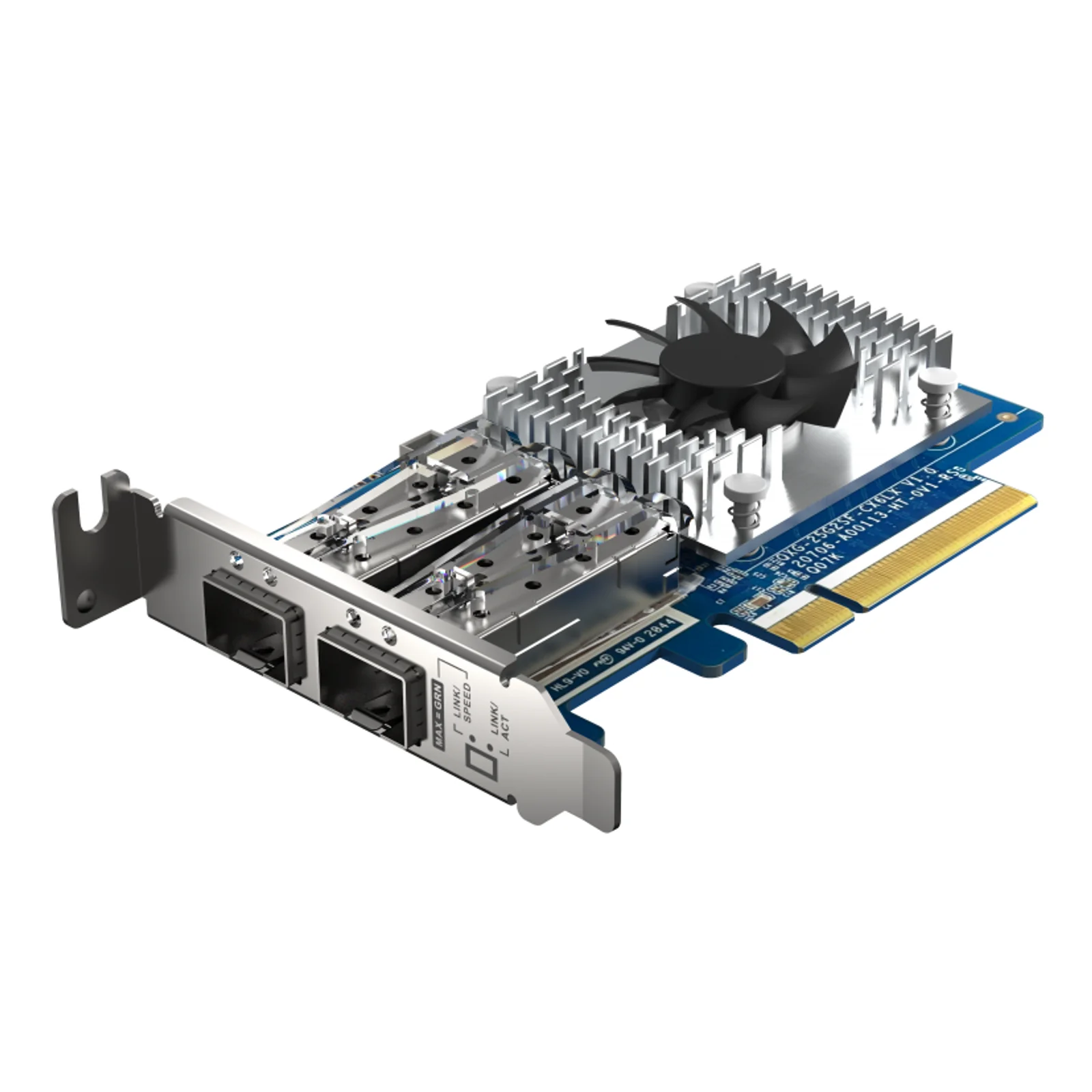 QNAP QXG-25G2SF-CX6 carte réseau Interne Fibre 25000 Mbit/s