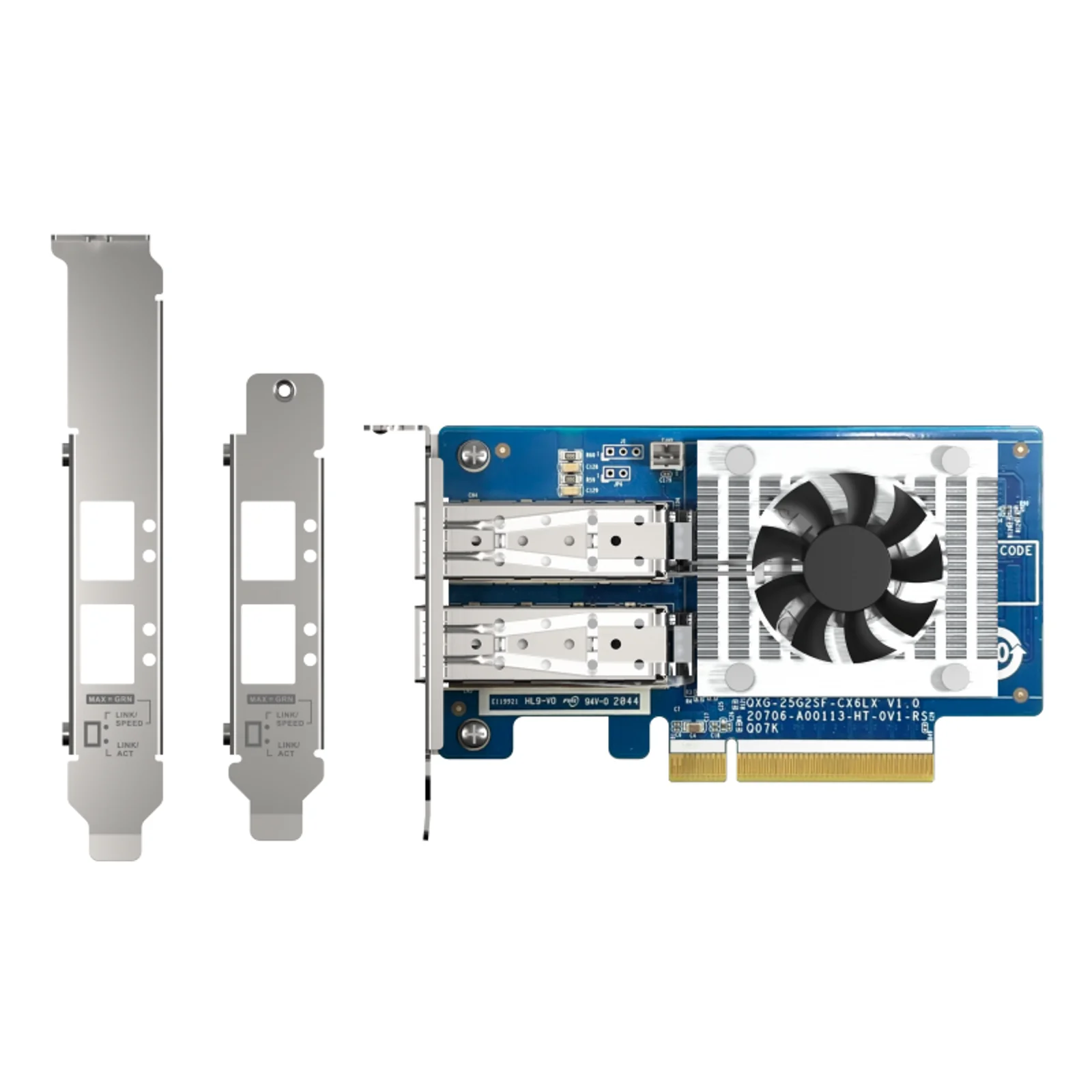 QXG-25G2SF-CX6 carte réseau Interne Fibre 25000 Mbit/s