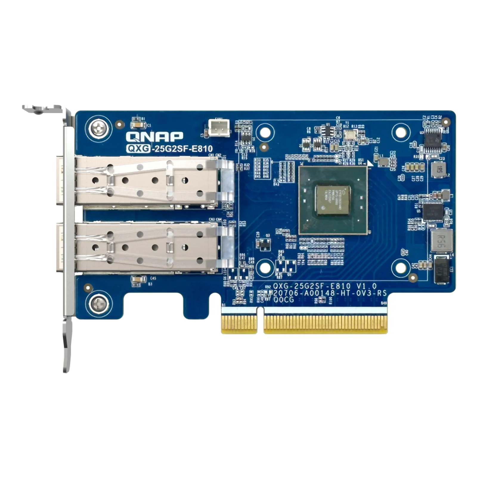 QNAP QXG-25G2SF-E810 carte réseau Interne Fibre 25000 Mbit/s