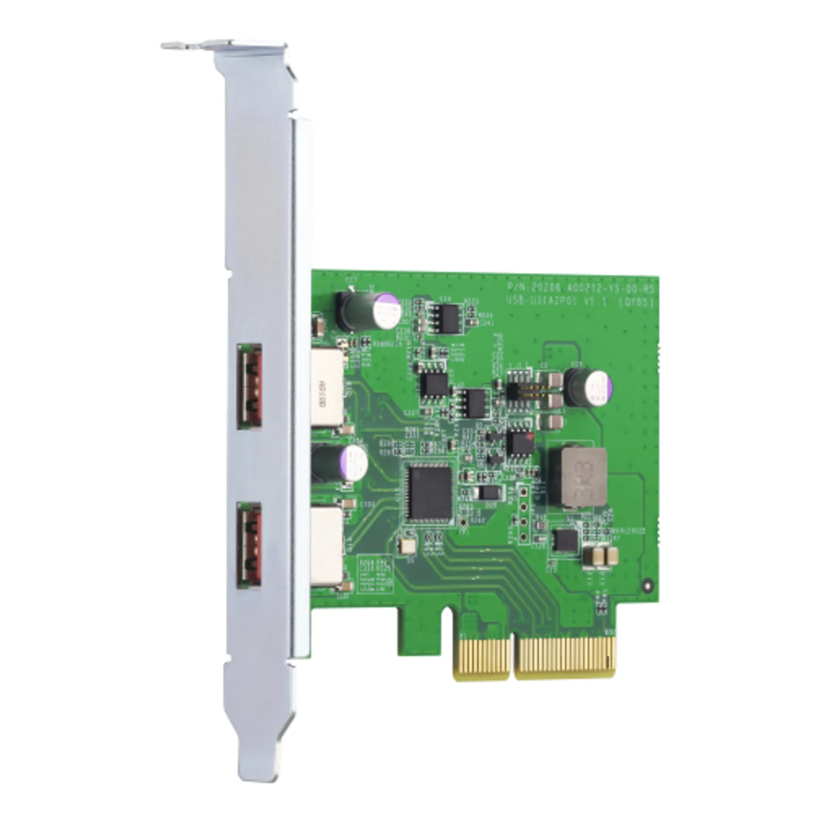 QNAP QXP-10G2U3A carte et adaptateur d'interfaces Interne USB 3.2 Gen 2 (3.1 Gen 2)
