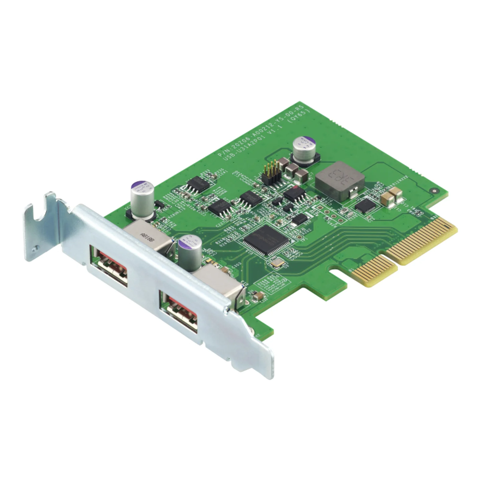 QNAP QXP-10G2U3A carte et adaptateur d'interfaces Interne USB 3.2 Gen 2 (3.1 Gen 2)