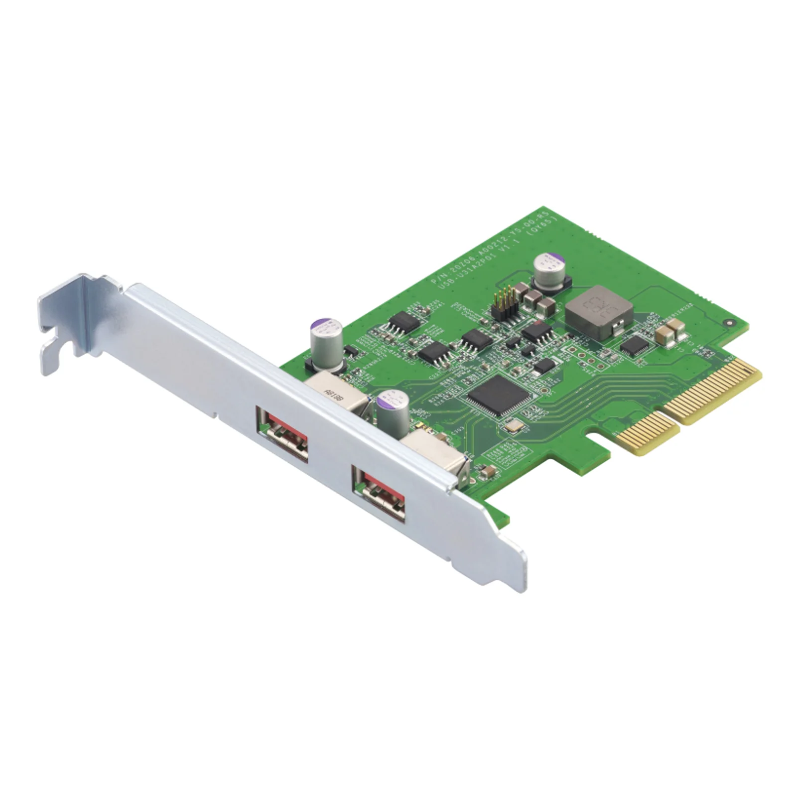 QNAP QXP-10G2U3A carte et adaptateur d'interfaces Interne USB 3.2 Gen 2 (3.1 Gen 2)