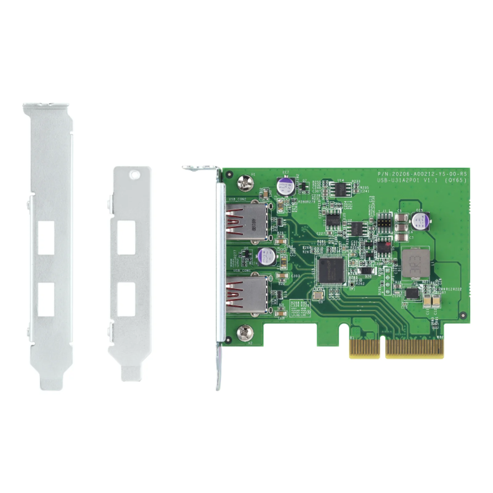 QNAP QXP-10G2U3A carte et adaptateur d'interfaces Interne USB 3.2 Gen 2 (3.1 Gen 2)