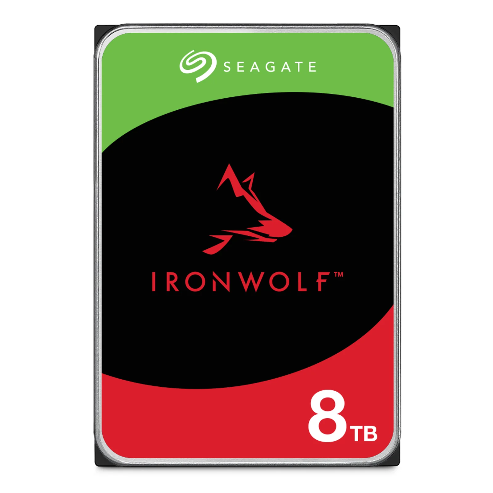Seagate IronWolf ST8000VN004 disque dur 8 To 7200 tr/min 256 Mo 3.5" Série ATA III