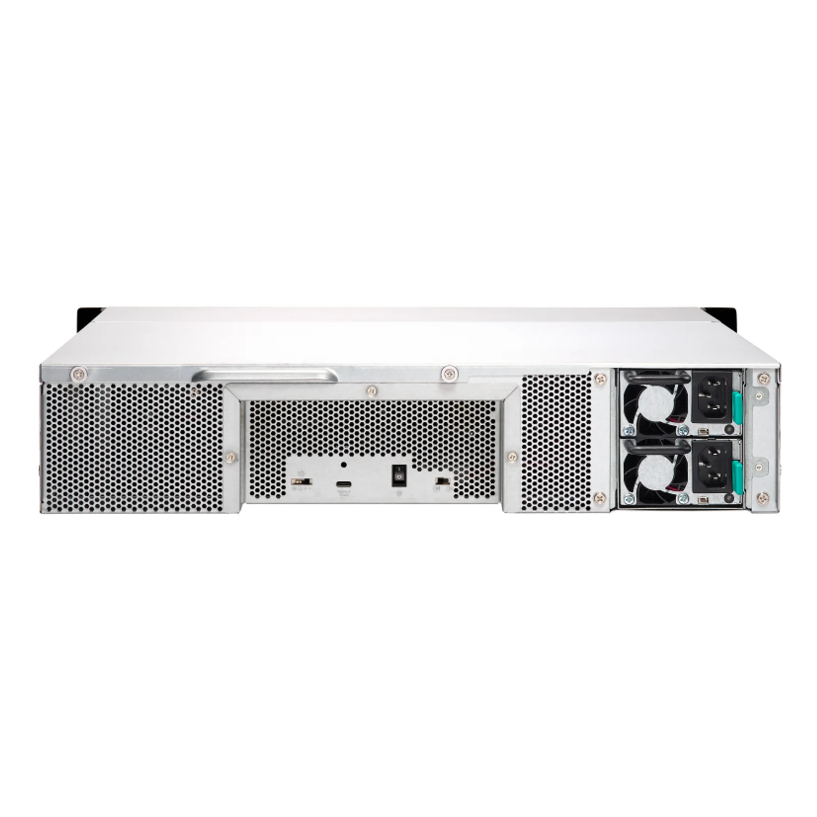 QNAP TL-R1200C-RP Boîtier de disques de stockage Boîtier disque dur/SSD Noir, Gris 2.5/3.5"