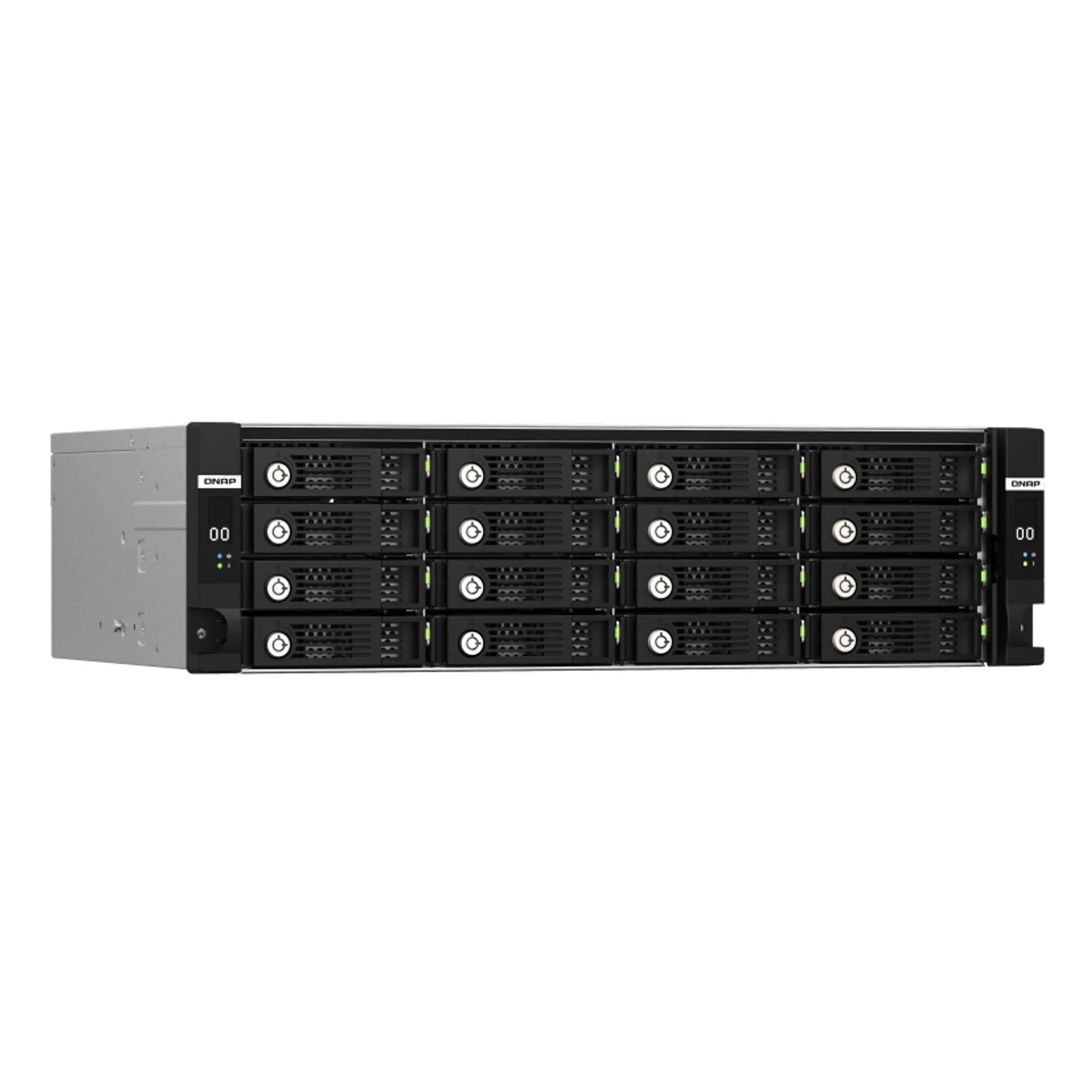 QNAP TL-R1620Sdc Boîtier disque dur/SSD Noir 2.5/3.5"