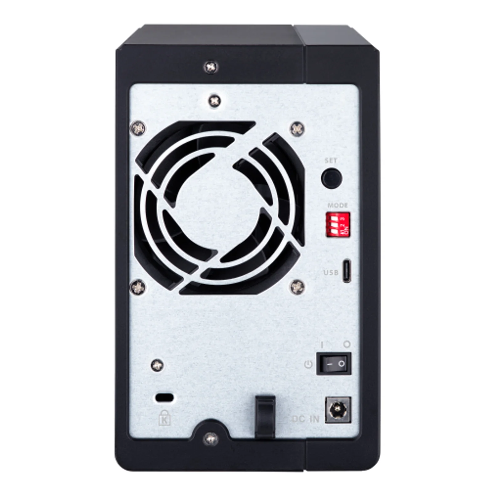 QNAP TR-002 Boîtier de disques de stockage Boîtier disque dur/SSD Noir 2.5/3.5"