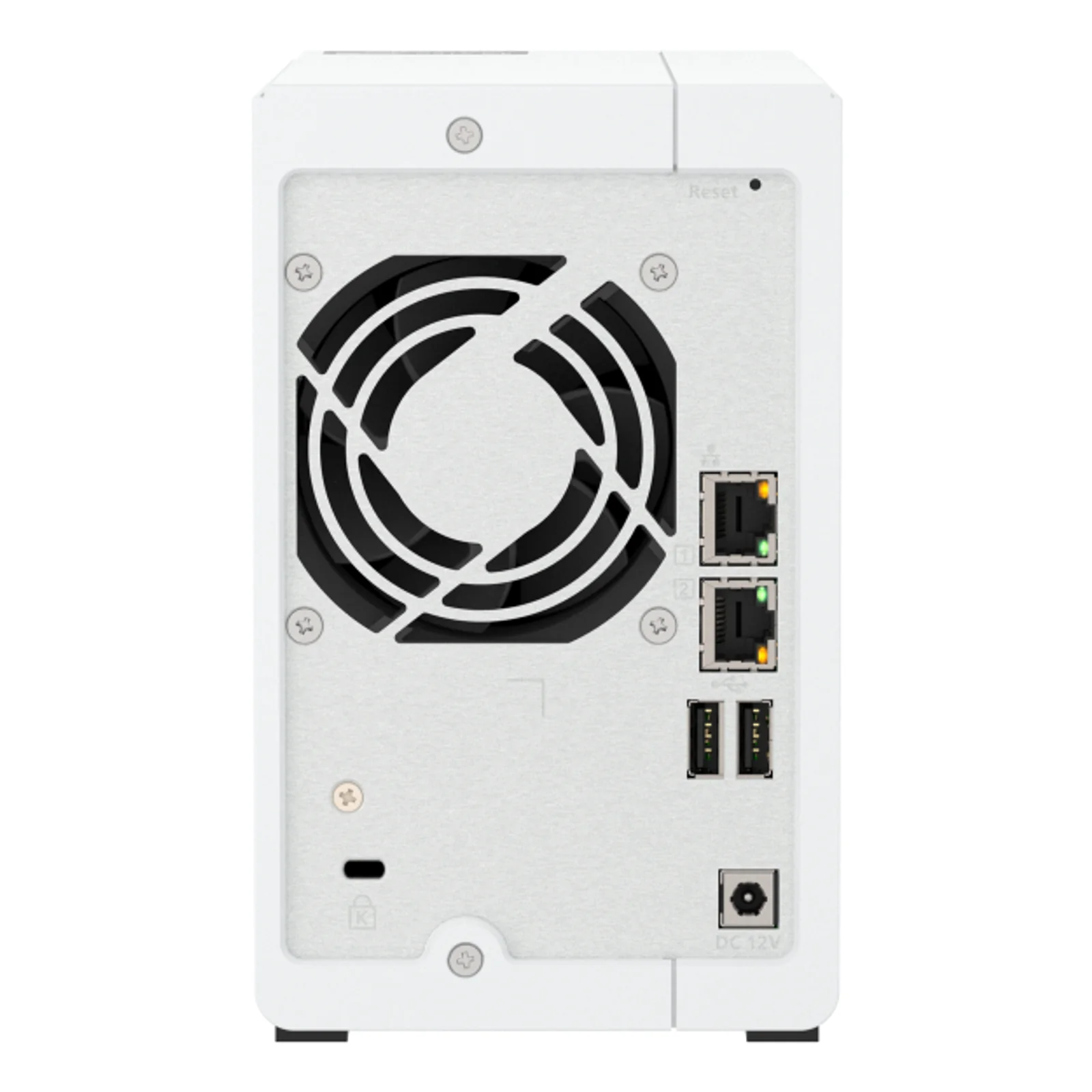 QNAP TS-216G serveur de stockage NAS Tower Cortex-A Cortex-A55 4 Go HDD Blanc