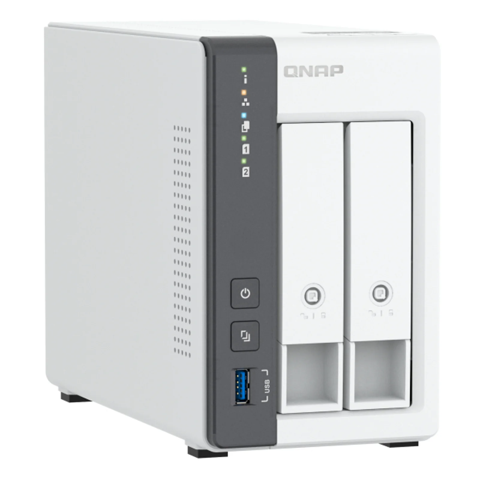 QNAP TS-216G serveur de stockage NAS Tower Cortex-A Cortex-A55 4 Go HDD Blanc