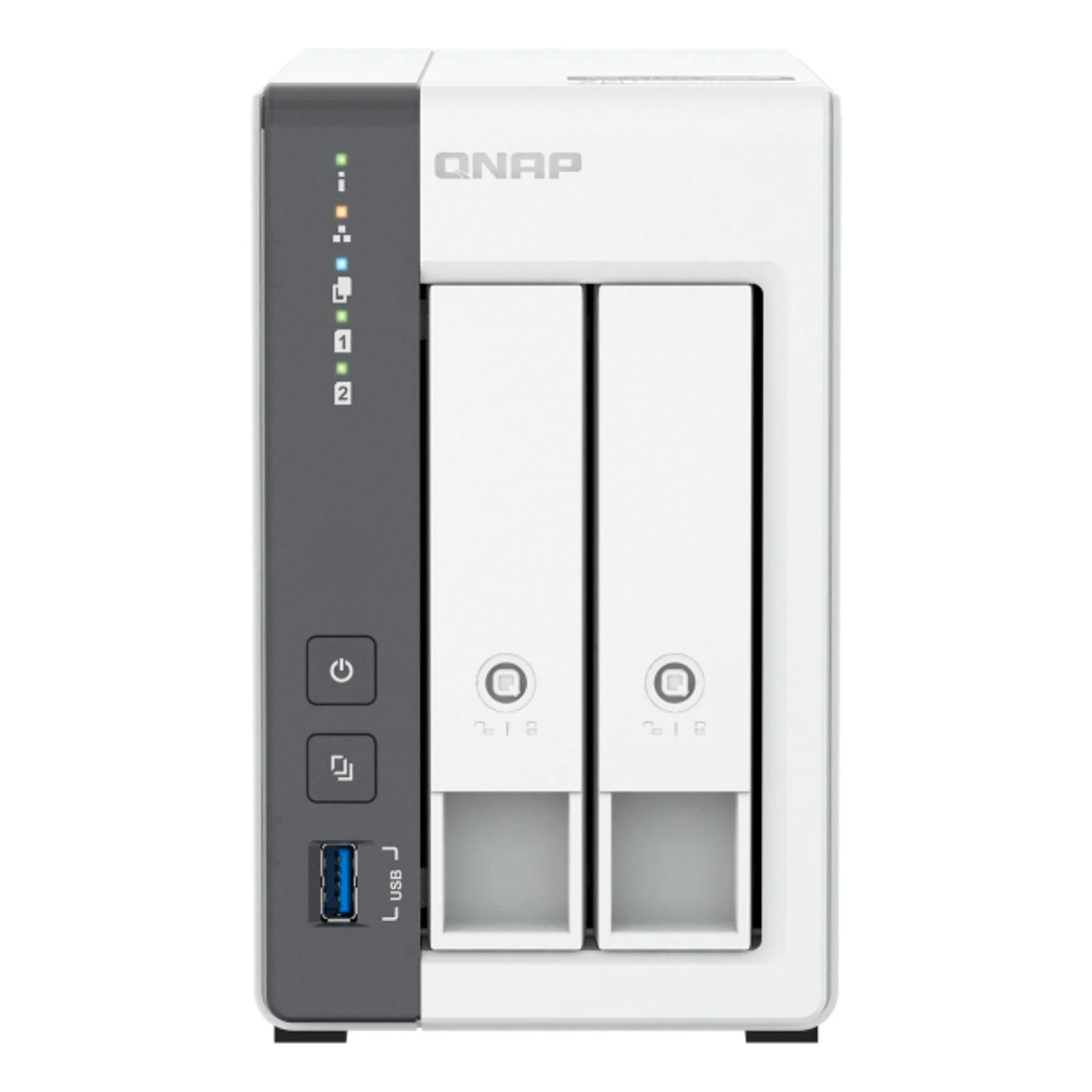 QNAP TS-216G serveur de stockage NAS Tower Cortex-A Cortex-A55 4 Go HDD Blanc