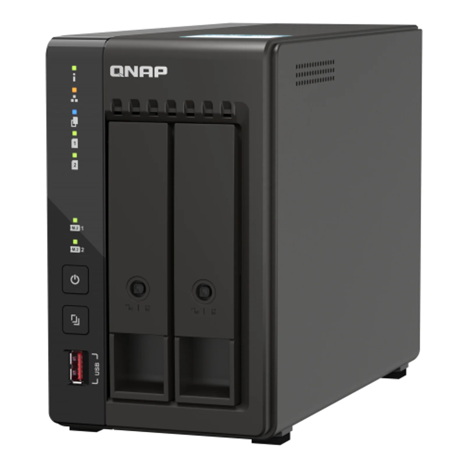 QNAP TS-253E NAS Tower Intel® Celeron® J6412 8 Go 0 To QNAP QTS Noir