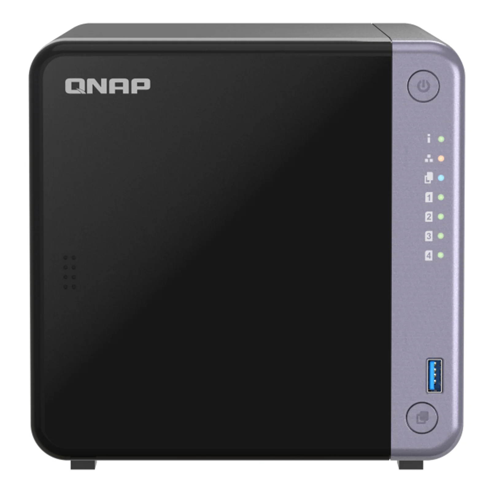 QNAP TS-432X-4G serveur de stockage NAS Tower Alpine Alpine AL-524 4 Go DDR4 QNAP QTS Noir