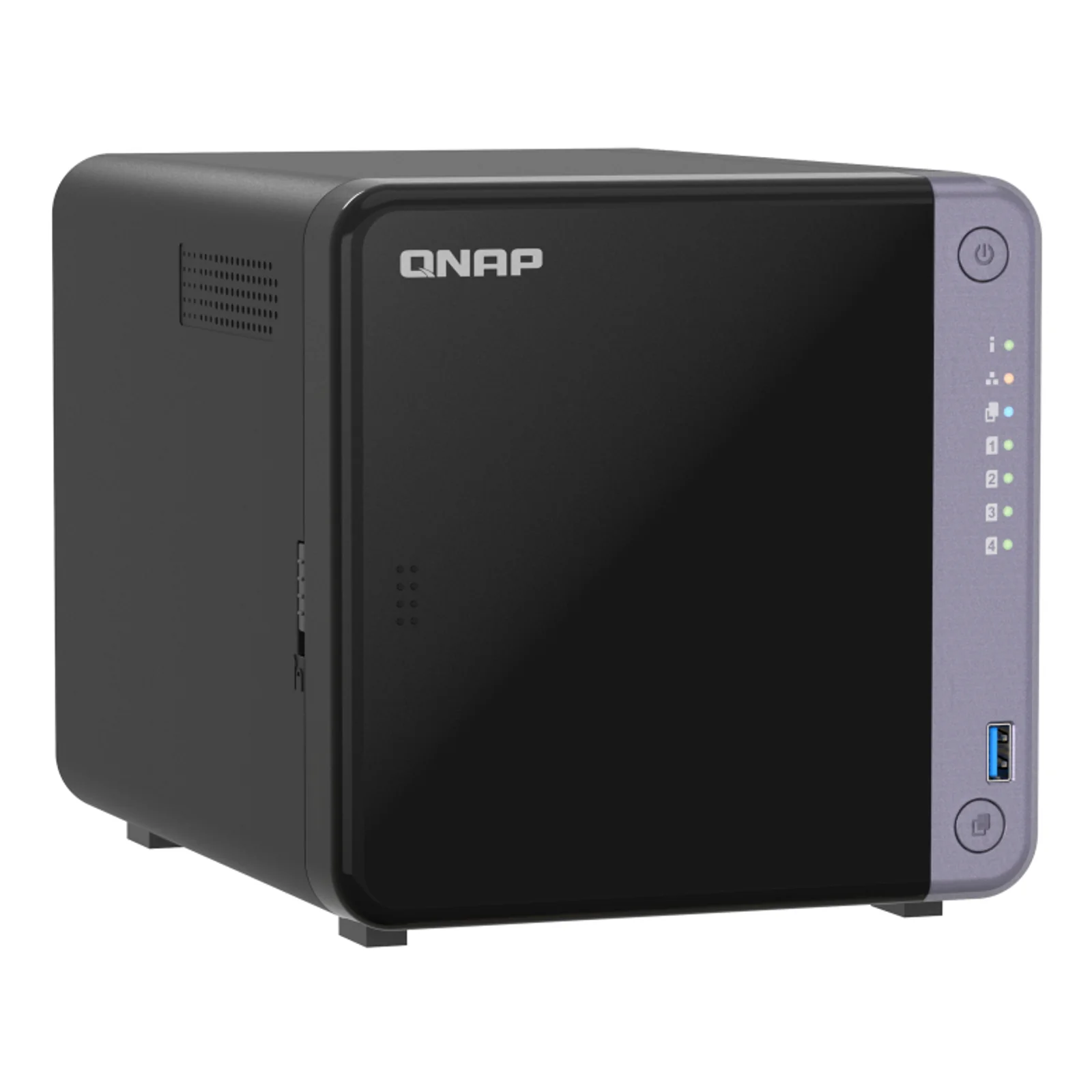 QNAP TS-432X-4G serveur de stockage NAS Tower Alpine Alpine AL-524 4 Go DDR4 QNAP QTS Noir