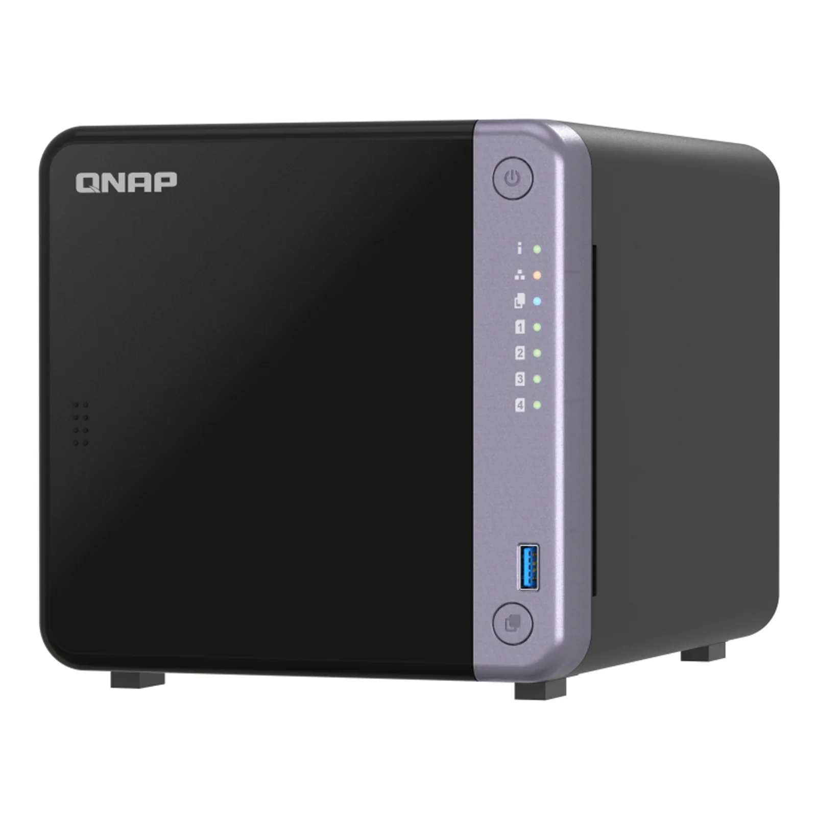 TS-432X-4G serveur de stockage NAS Tower Alpine Alpine AL-524 4 Go DDR4 QNAP QTS Noir