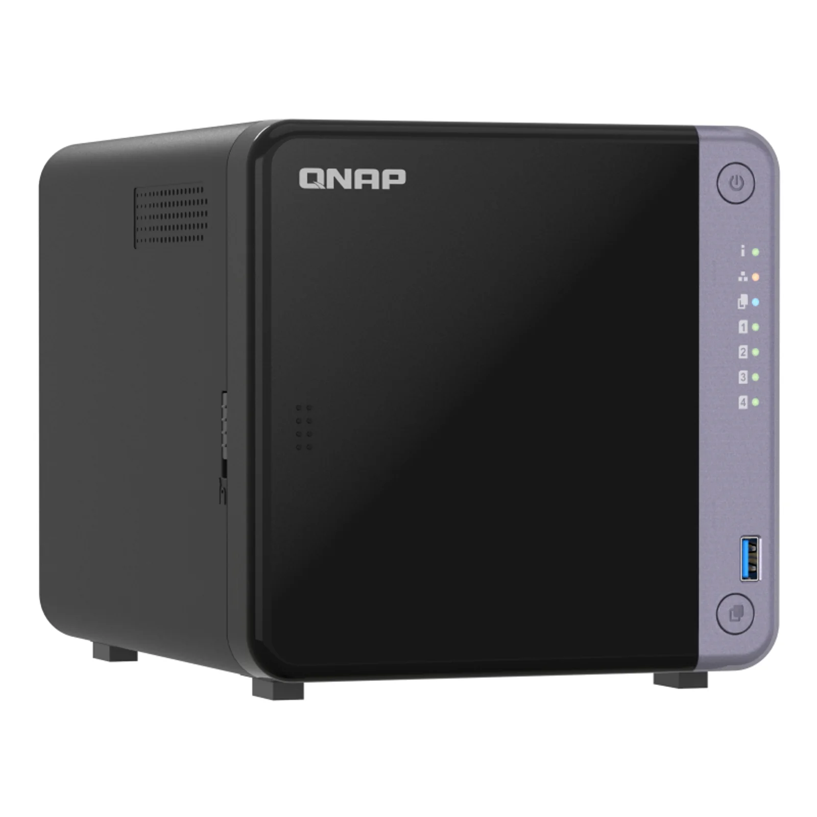 QNAP TS-432X-4G serveur de stockage NAS Tower Alpine Alpine AL-524 4 Go DDR4 QNAP QTS Noir