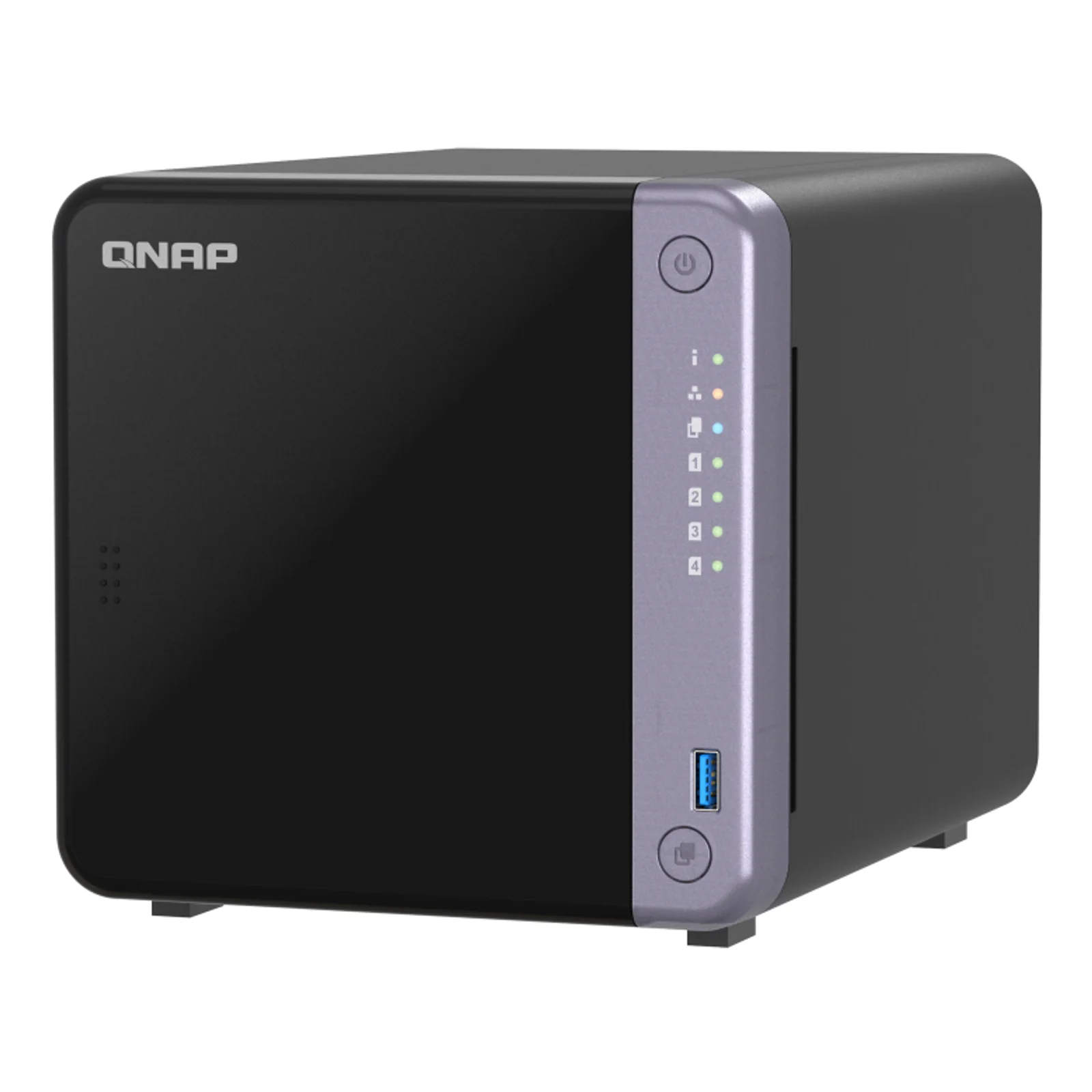 QNAP TS-432X-4G serveur de stockage NAS Tower Alpine Alpine AL-524 4 Go DDR4 QNAP QTS Noir