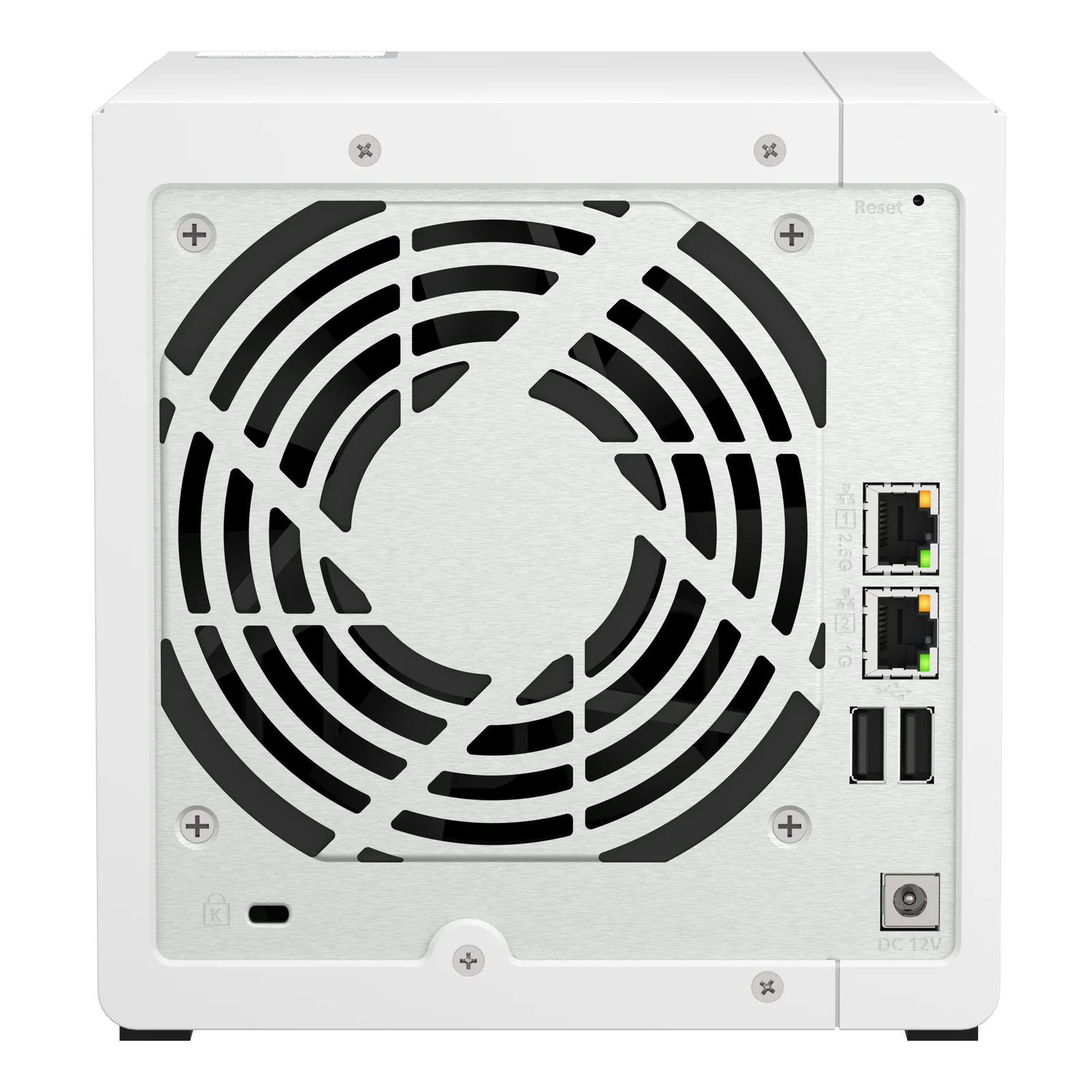 QNAP TS-433 NAS Tower ARM Cortex-A55 4 Go 0 To QNAP QTS Blanc