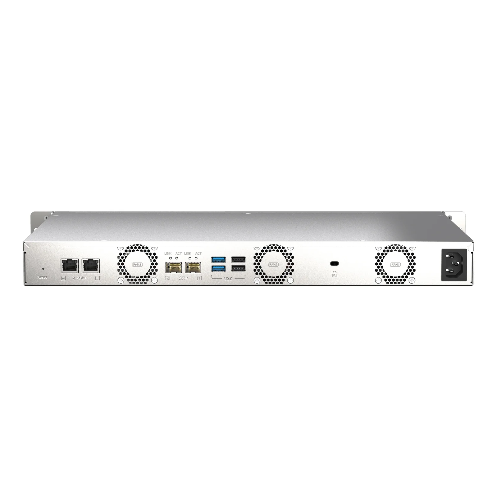 QNAP TS-435XEU NAS Rack (1 U) Marvell CN9131 4 Go DDR4 0 To QNAP QTS Noir, Gris