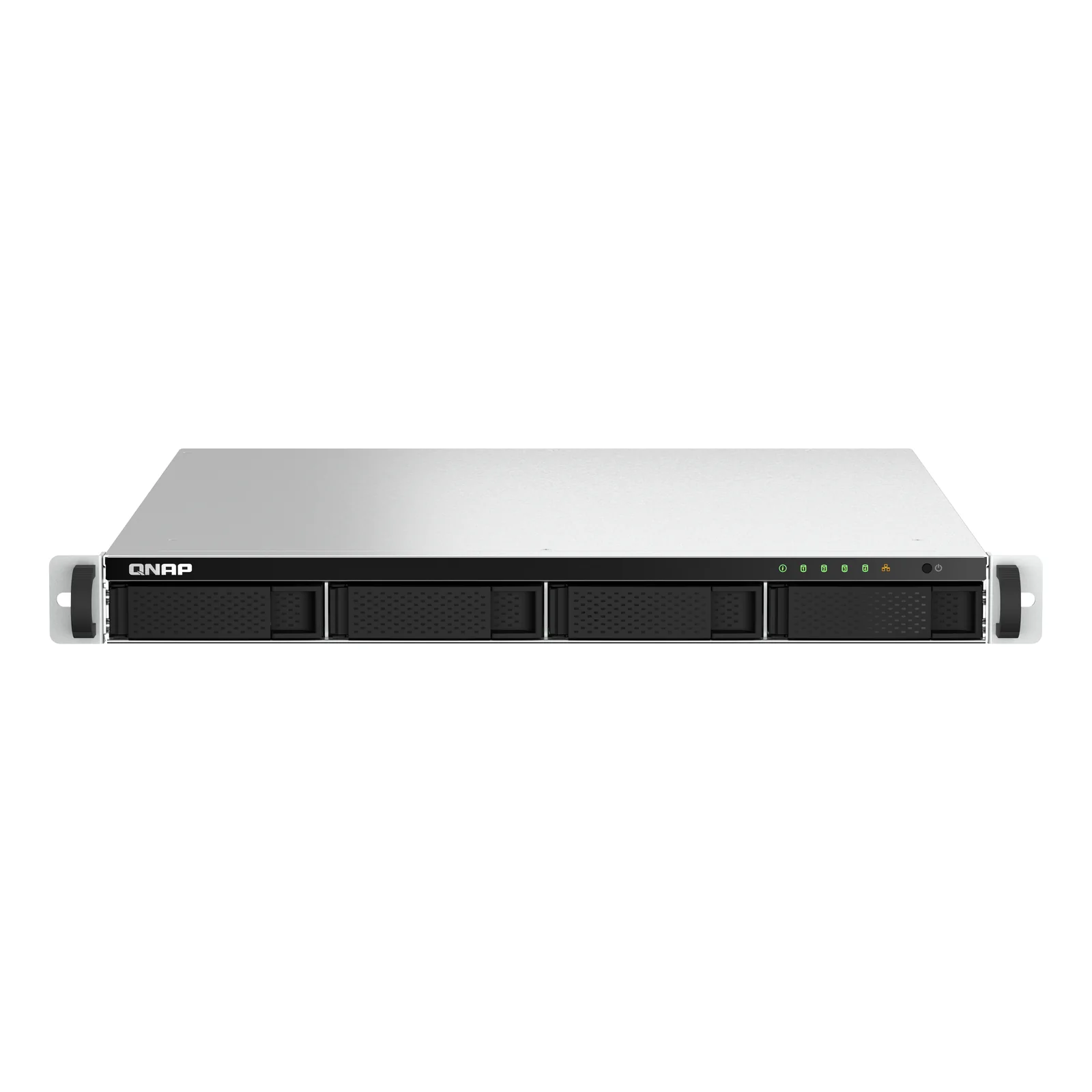 TS-464U NAS Rack (1 U) Intel® Celeron® N5095 8 Go DDR4 0 To QNAP Turbo System Aluminium, Noir