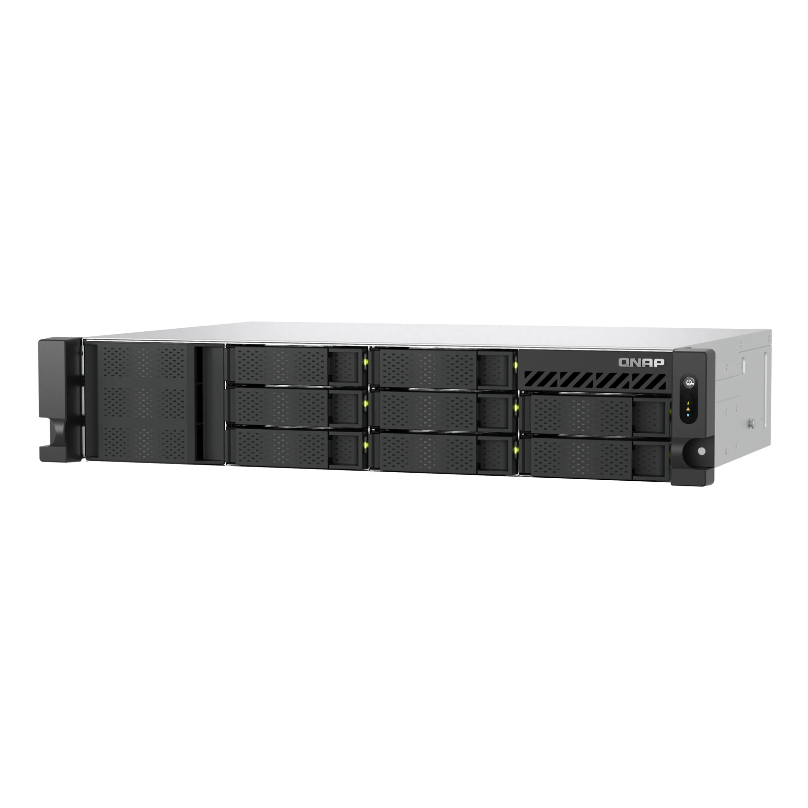 QNAP TS-855EU-8G serveur de stockage NAS Rack (2 U) Intel Atom® C5125 8 Go DDR4 0 To QuTS hero Noir