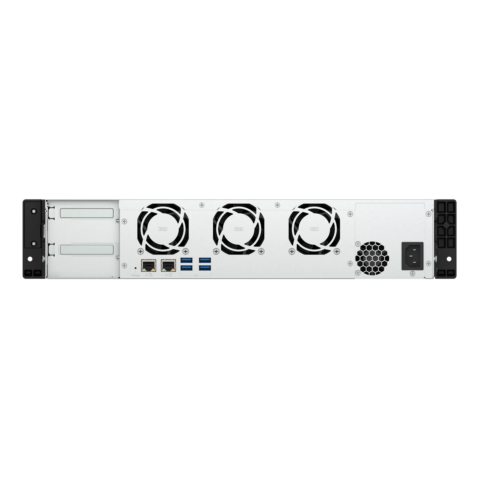 QNAP TS-855EU-8G serveur de stockage NAS Rack (2 U) Intel Atom® C5125 8 Go DDR4 0 To QuTS hero Noir