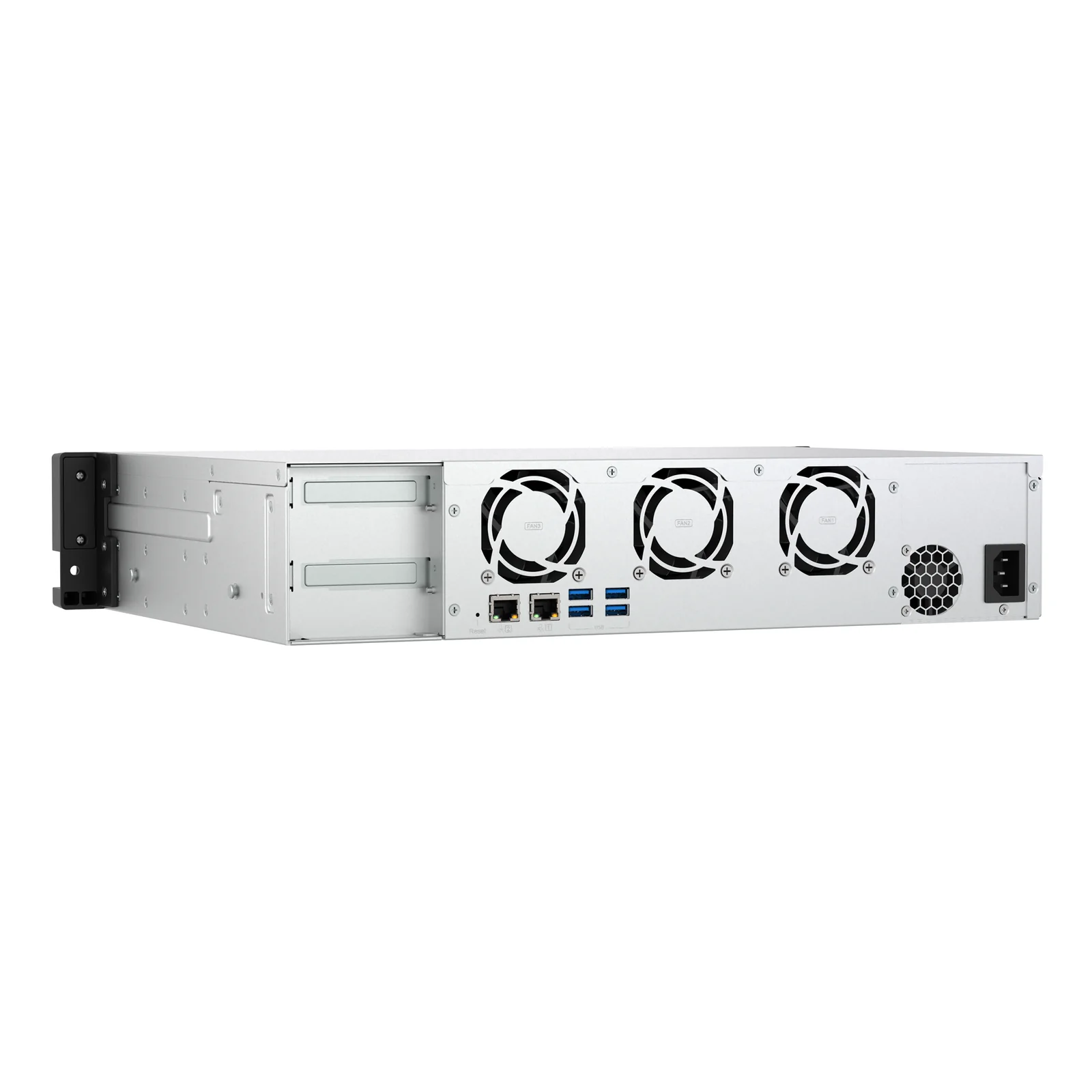 QNAP TS-855EU-8G serveur de stockage NAS Rack (2 U) Intel Atom® C5125 8 Go DDR4 0 To QuTS hero Noir