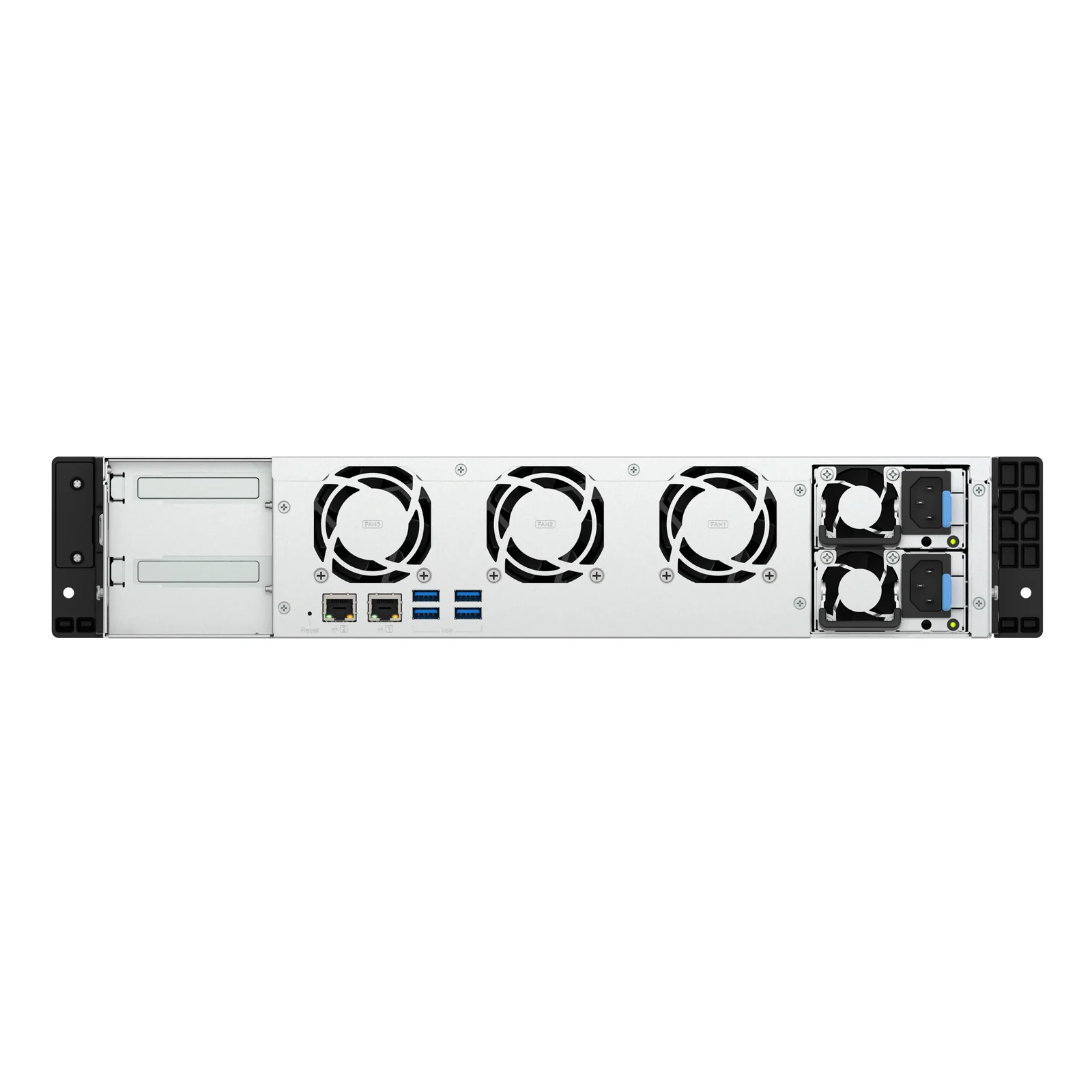 QNAP TS-855EU-RP NAS Rack (2 U) Intel Atom® C5125 8 Go DDR4 0 To QuTS hero Noir