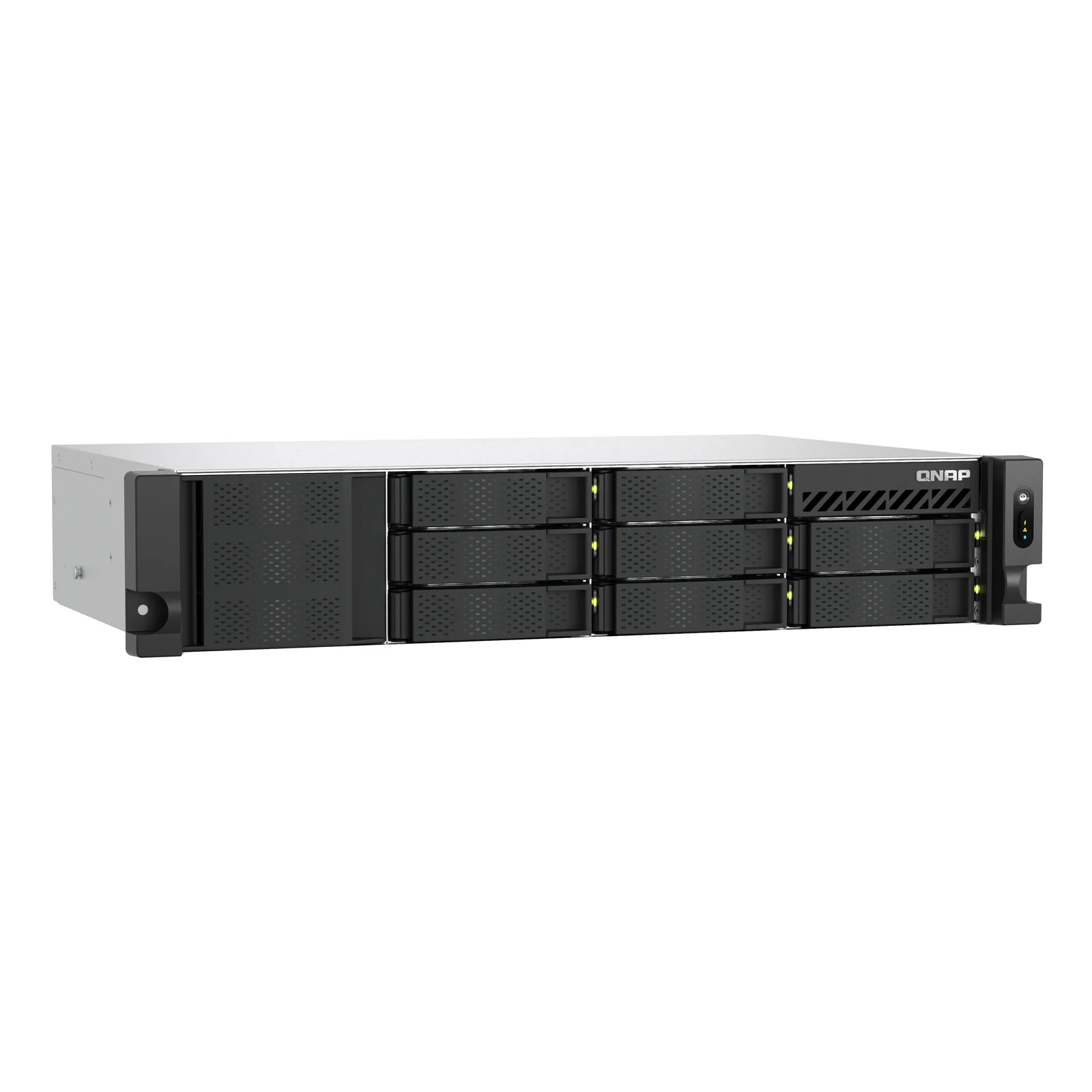 QNAP TS-855EU-RP NAS Rack (2 U) Intel Atom® C5125 8 Go DDR4 0 To QuTS hero Noir