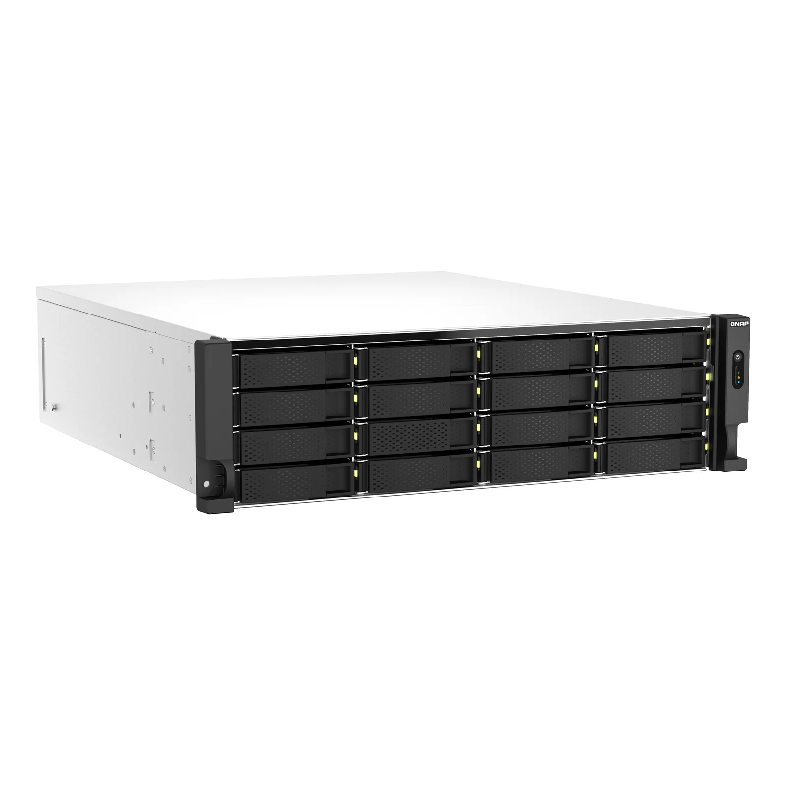 QNAP TS-h2287XU-RP NAS Rack (3 U) Intel Xeon E E-2336 32 Go DDR4 0 To QuTS hero Noir, Blanc