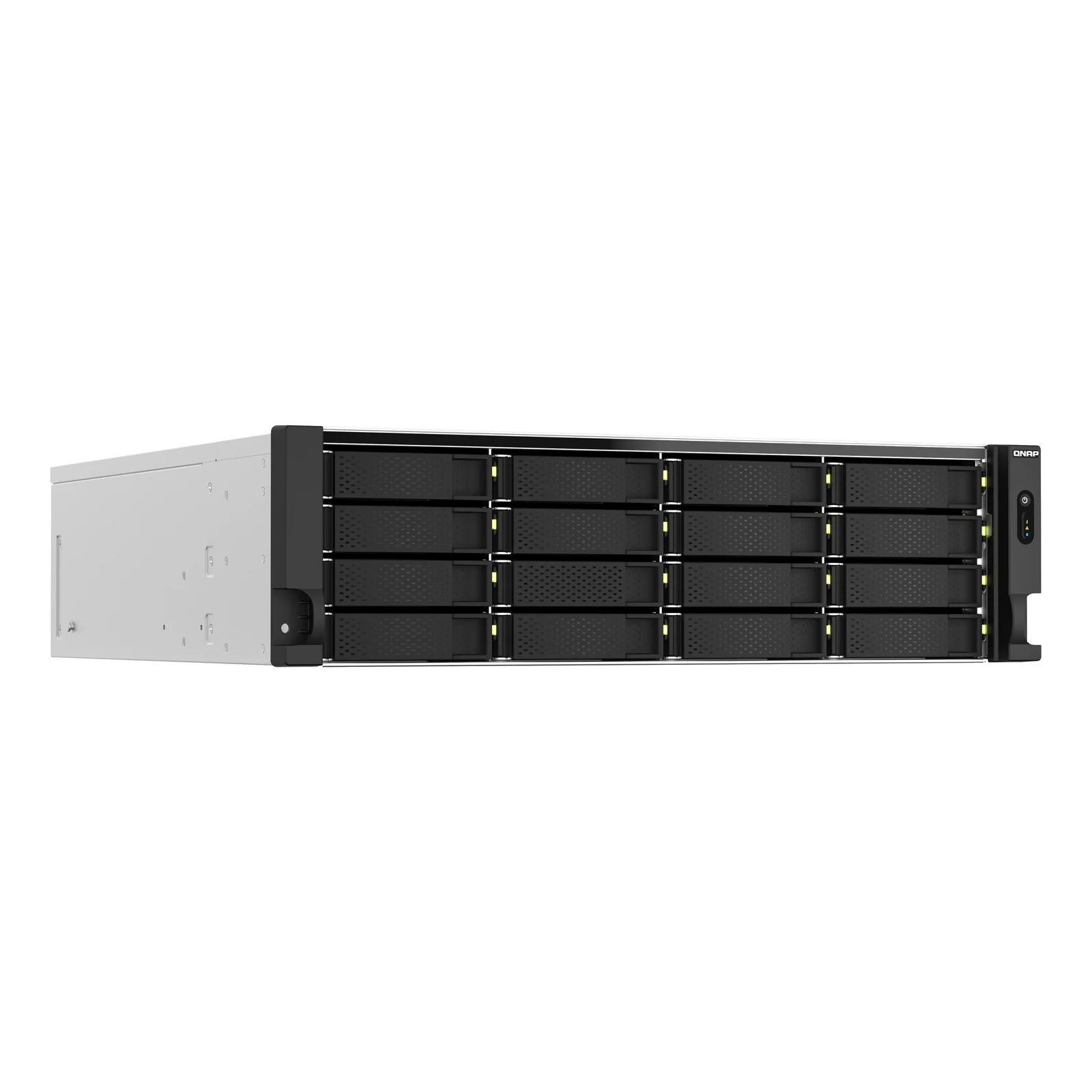 QNAP TS-h2287XU-RP NAS Rack (3 U) Intel Xeon E E-2336 32 Go DDR4 0 To QuTS hero Noir, Blanc