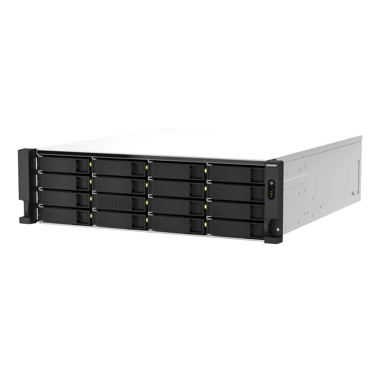 QNAP TS-h2287XU-RP NAS Rack (3 U) Intel Xeon E E-2336 32 Go DDR4 0 To QuTS hero Noir, Blanc