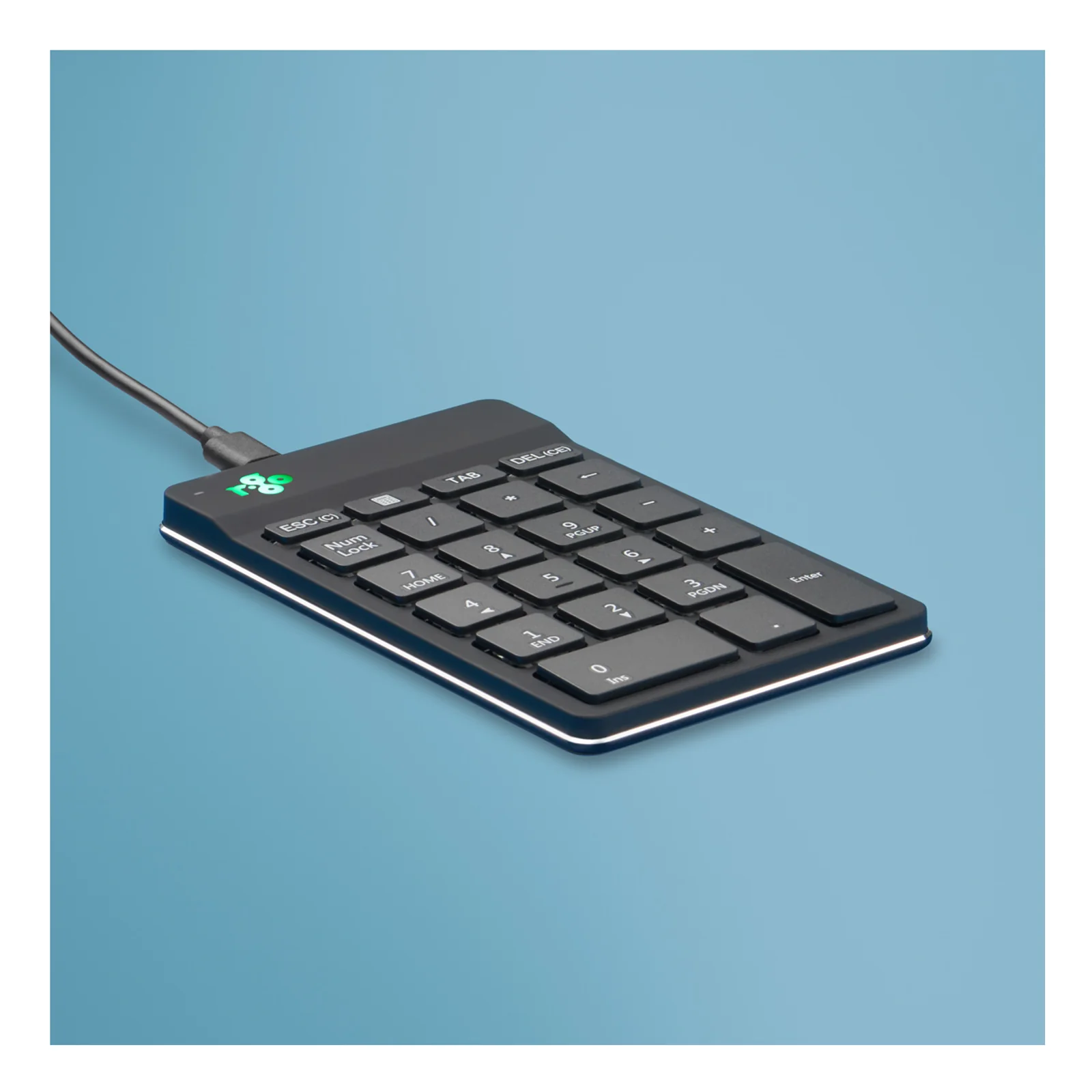 Numpad Break, pavé numérique ergonomique avec pause LED