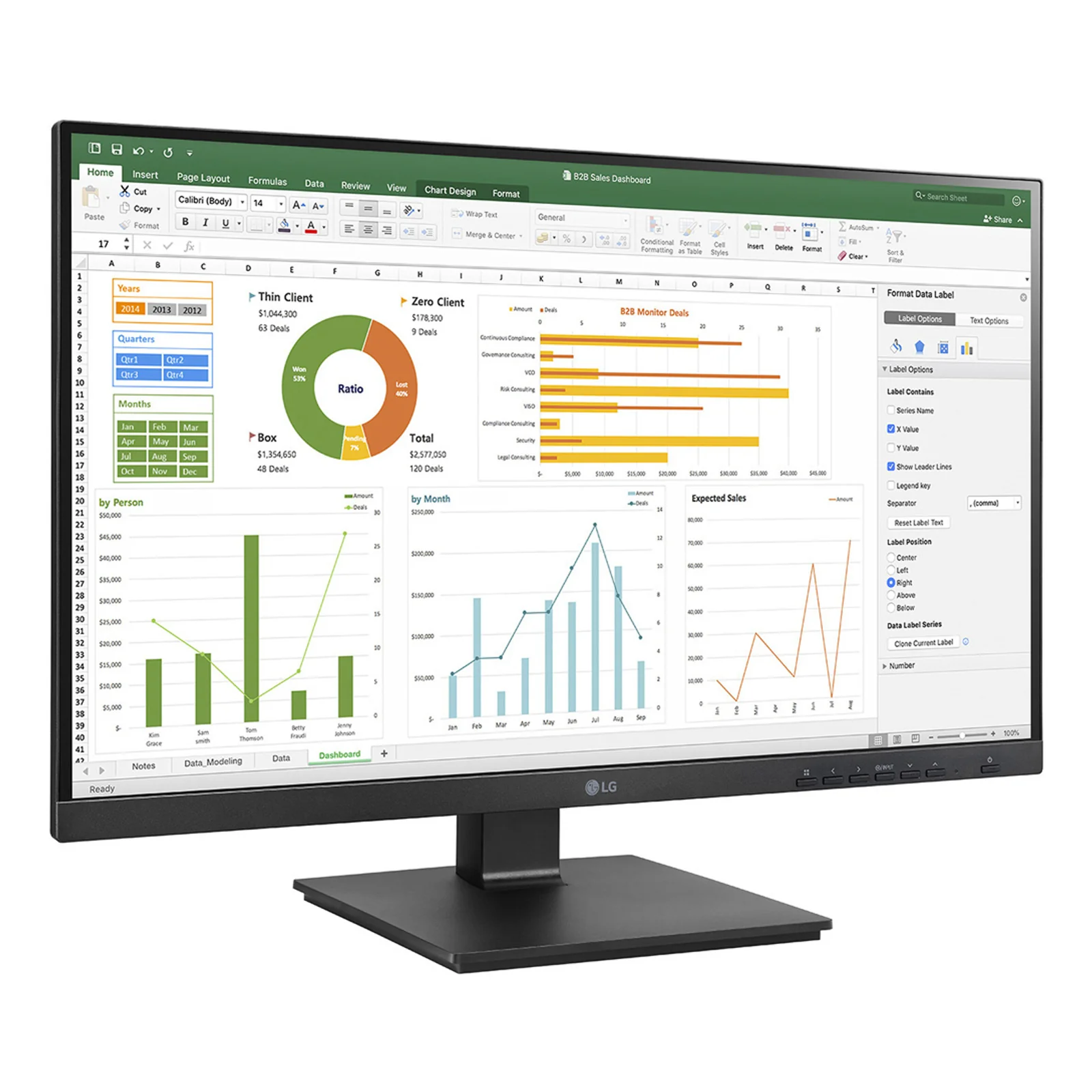 LG 27BN65Q-B écran plat de PC 68,6 cm (27") 2560 x 1440 pixels Quad HD LCD Noir