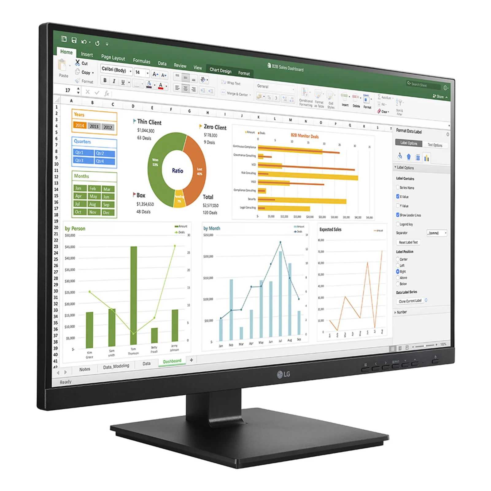 LG 27BN65Q-B écran plat de PC 68,6 cm (27") 2560 x 1440 pixels Quad HD LCD Noir