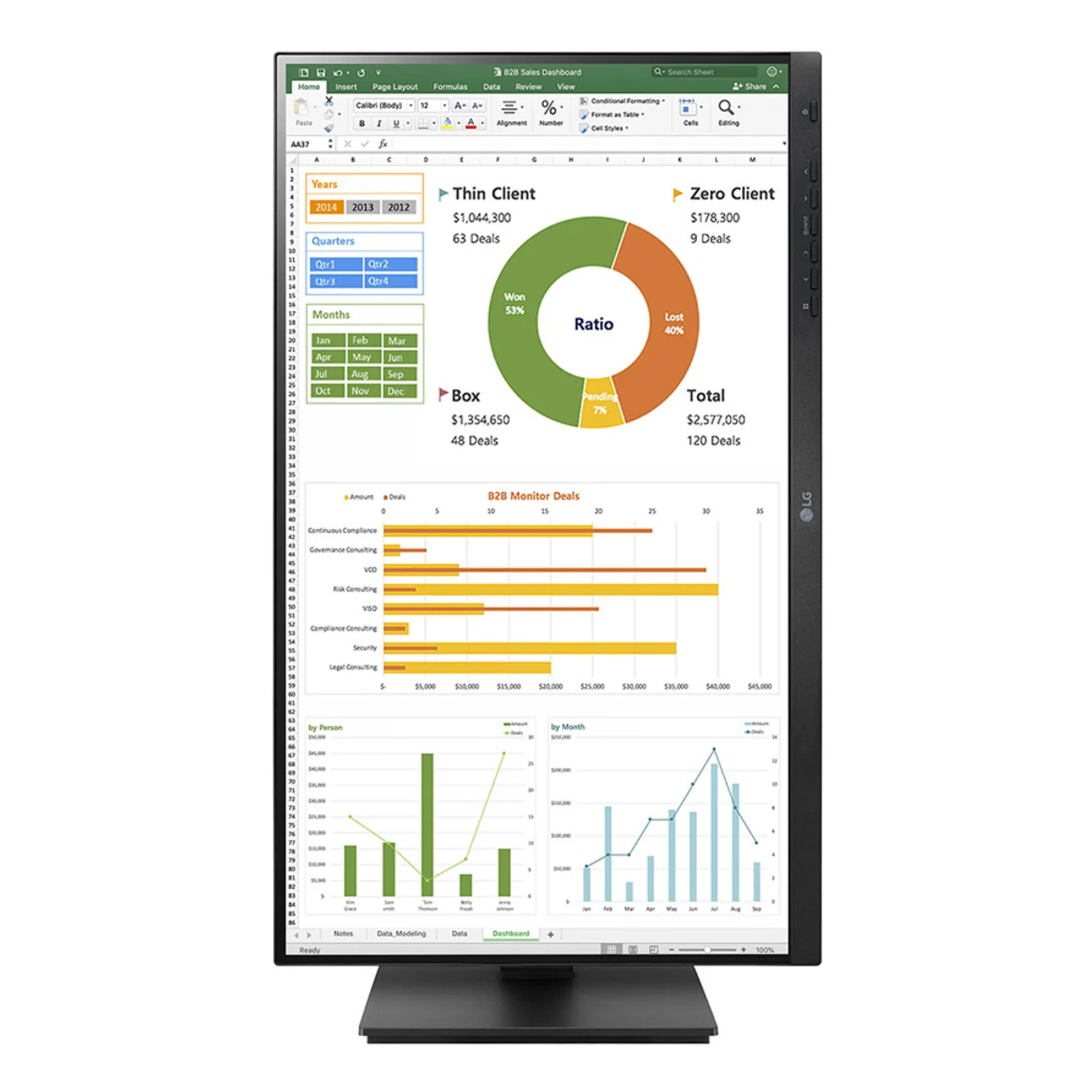 LG 27BN65Q-B écran plat de PC 68,6 cm (27") 2560 x 1440 pixels Quad HD LCD Noir