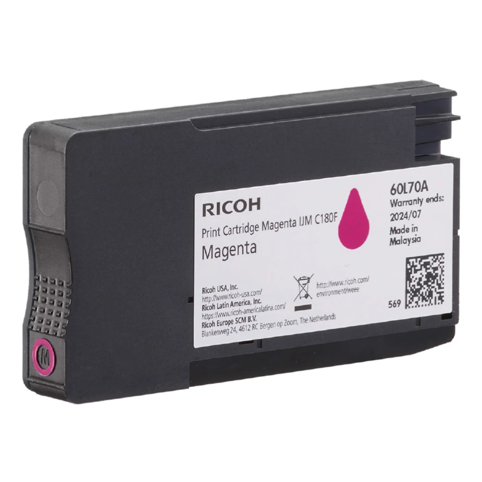 408519 Cartouche de toner 1 pièce(s) Original Magenta