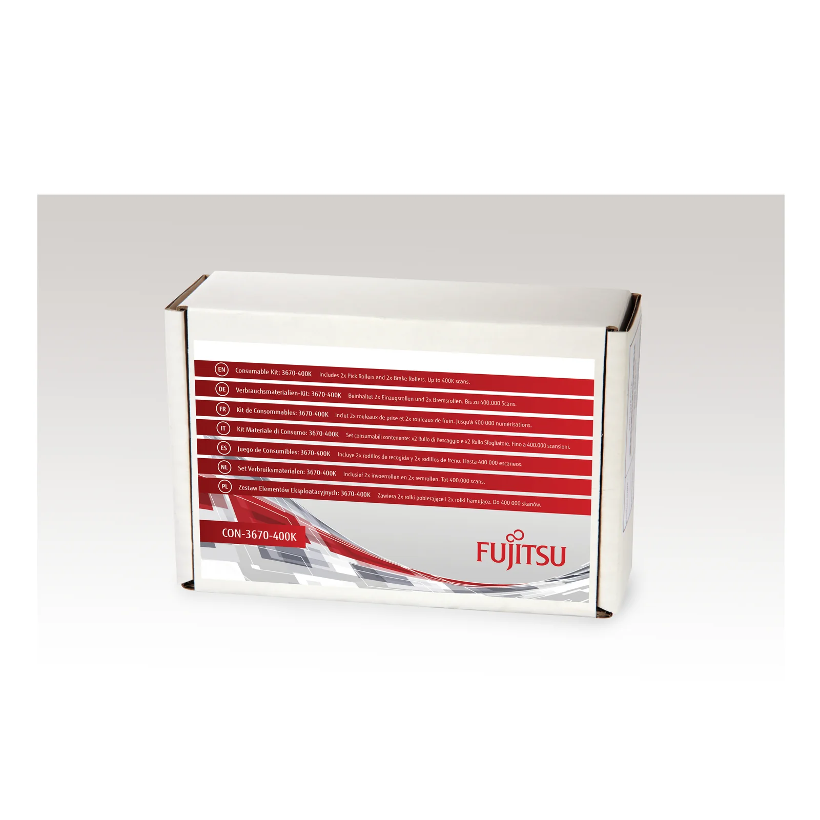 Fujitsu CON-3830-1400K Pièce détachée ou accessoire pour imprimante/scanner Kit de consommables