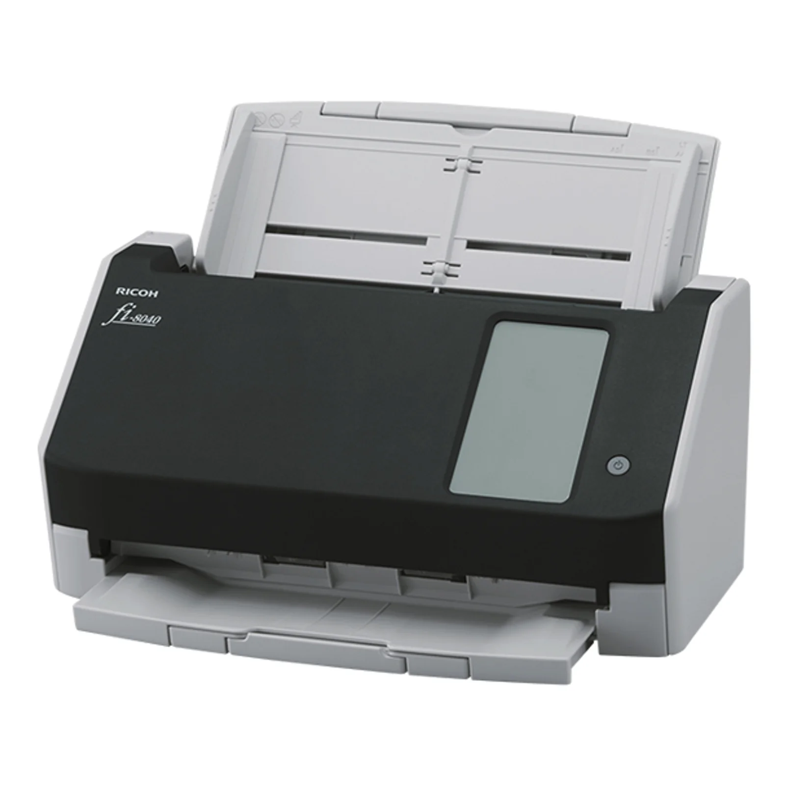 Ricoh fi-8040 Numériseur chargeur automatique de documents (adf) + chargeur manuel 600 x 600 DPI A4 Noir, Gris