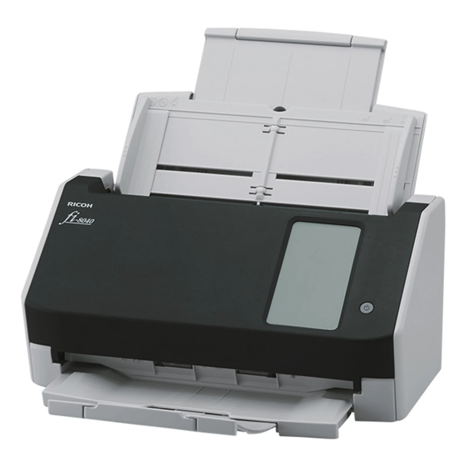 Ricoh fi-8040 Numériseur chargeur automatique de documents (adf) + chargeur manuel 600 x 600 DPI A4 Noir, Gris