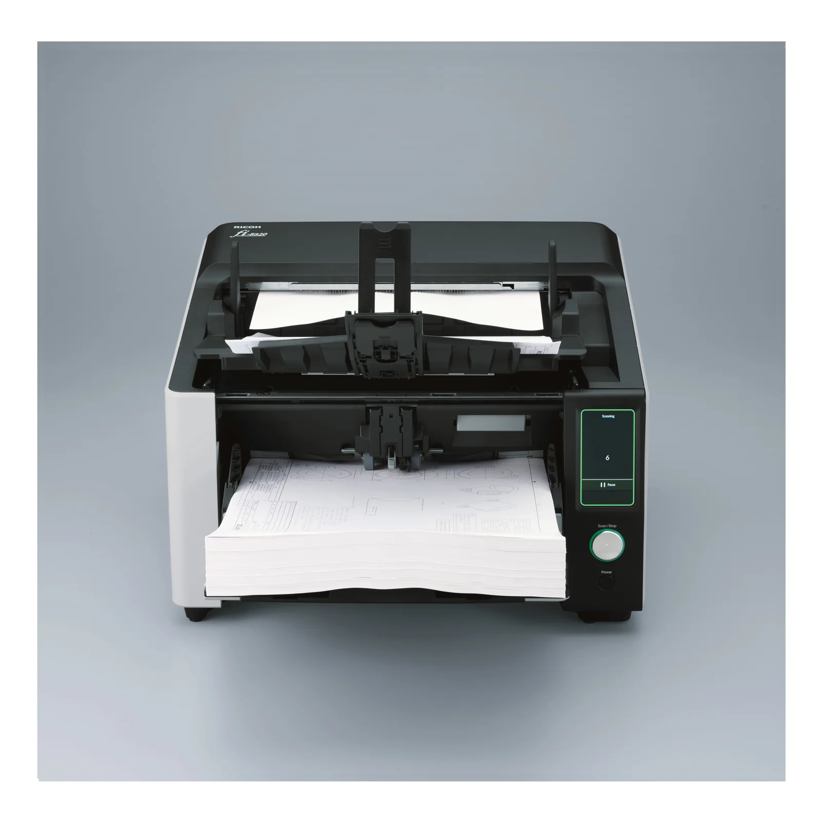 Ricoh fi-8820 Scanner ADF 600 x 600 DPI A3 Noir, Gris