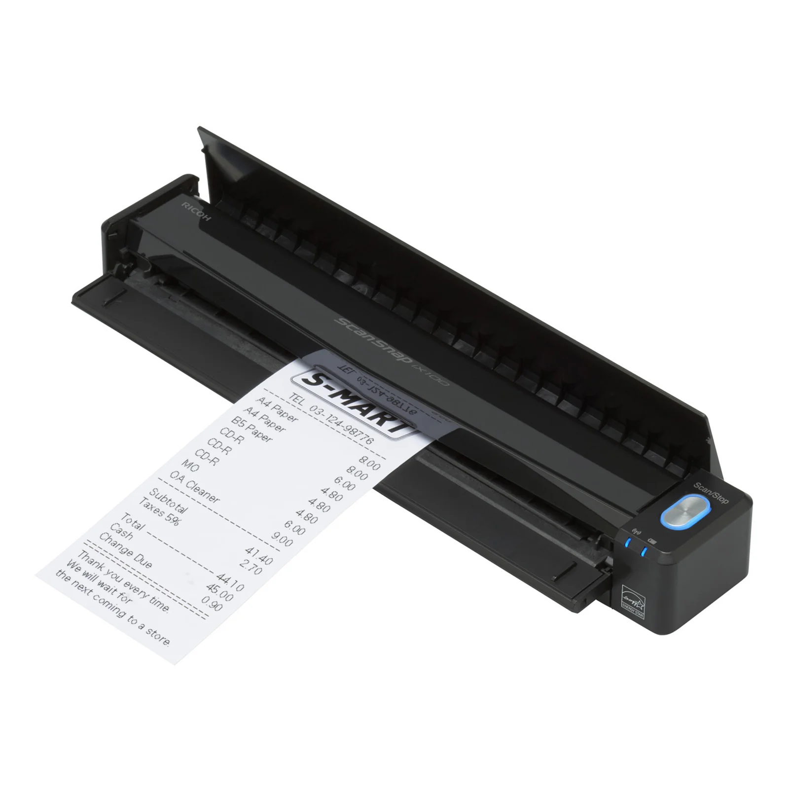 Ricoh ScanSnap iX100 Numériseur à alimentation papier + chargeur de document 600 x 600 DPI A4 Noir