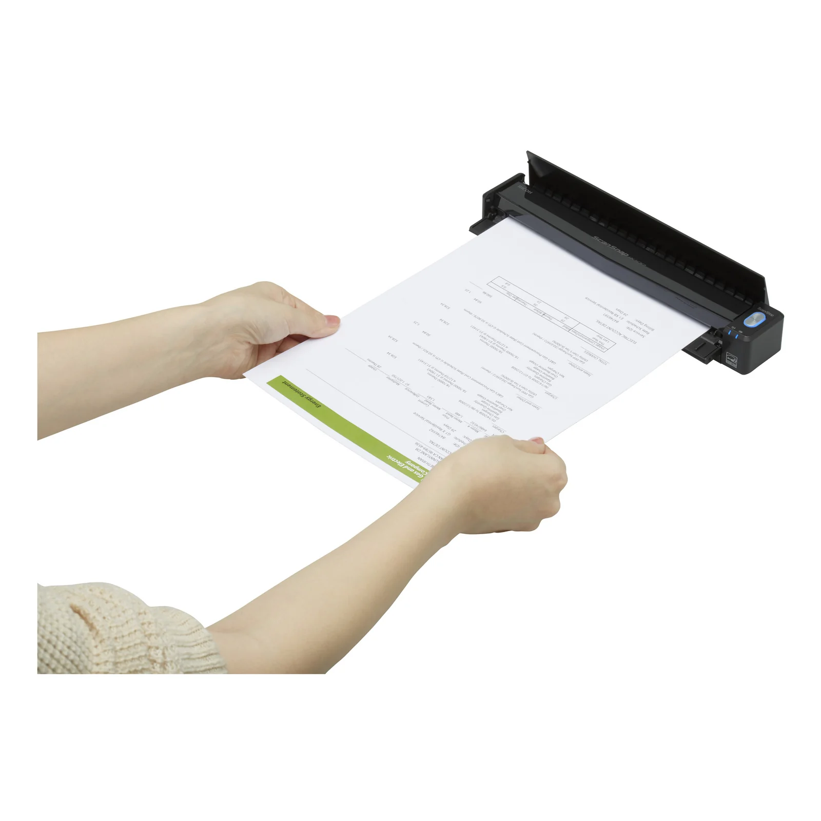 Ricoh ScanSnap iX100 Numériseur à alimentation papier + chargeur de document 600 x 600 DPI A4 Noir