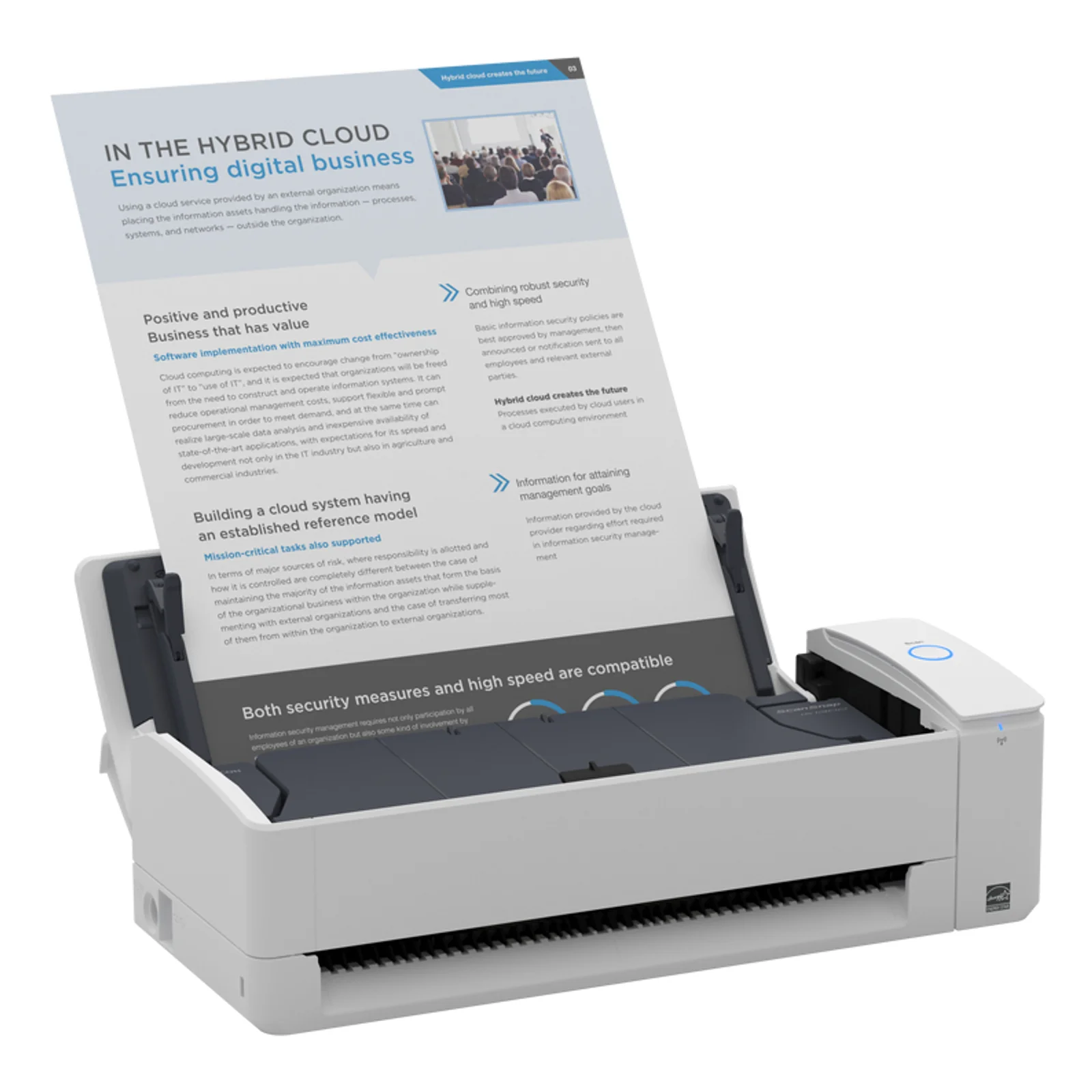 Ricoh ScanSnap iX1300 Scanner ADF 600 x 600 DPI A4 Blanc