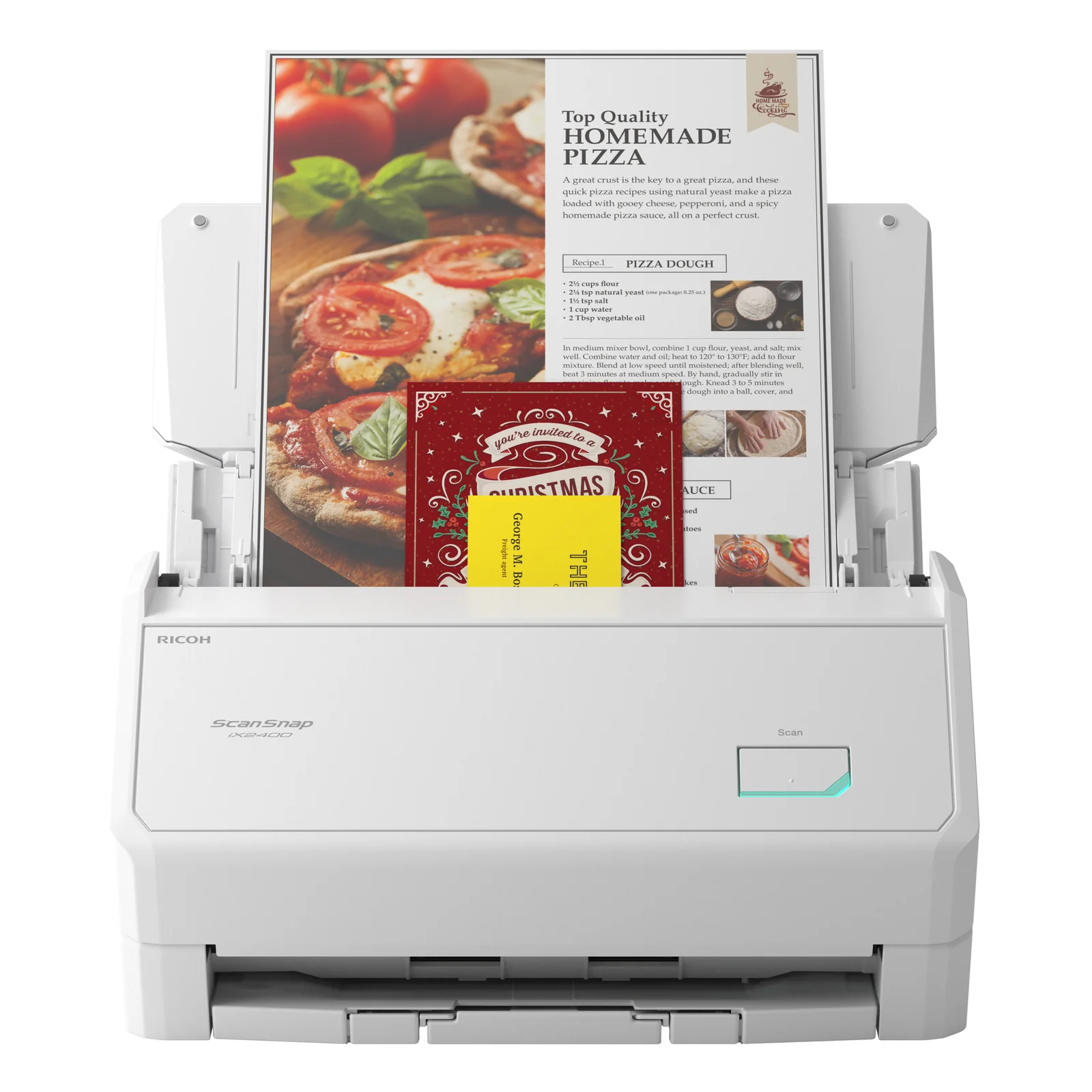 Ricoh ScanSnap iX2400 Scanner ADF 600 x 600 DPI A4 Blanc
