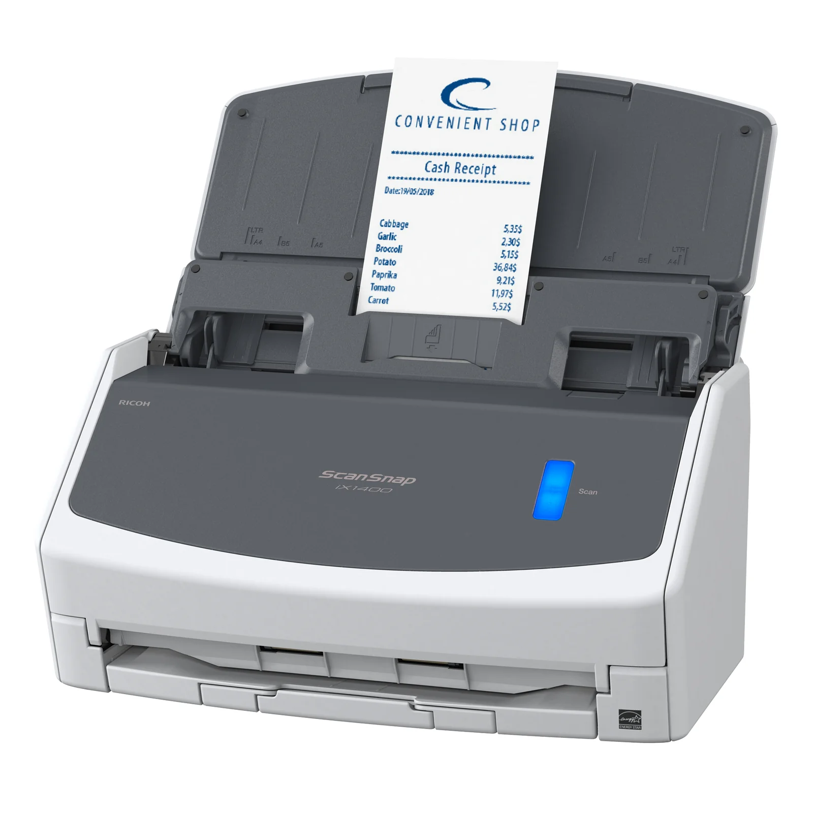 Ricoh ScanSnap iX1400 Scanner ADF 600 x 600 DPI A4 Blanc
