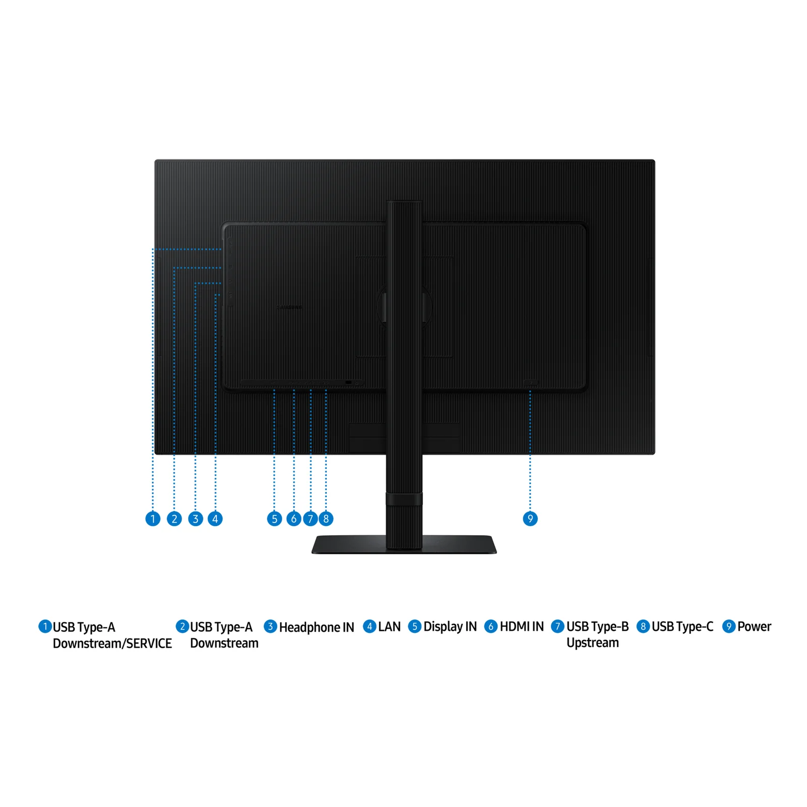 Samsung 27 Inch ViewFinity S8 S80UD UHD 60Hz High-Resolution Monitor