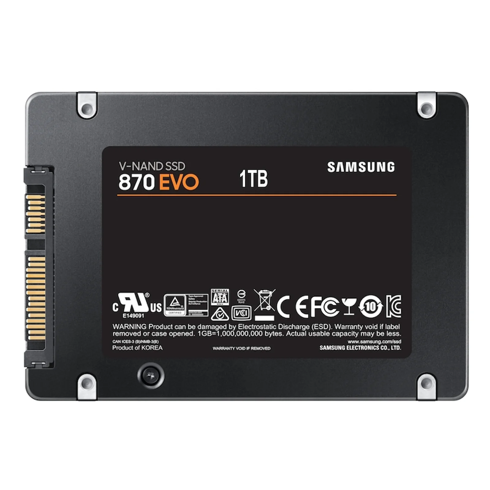 Samsung 870 EVO 1 To 2.5" Série ATA III V-NAND MLC