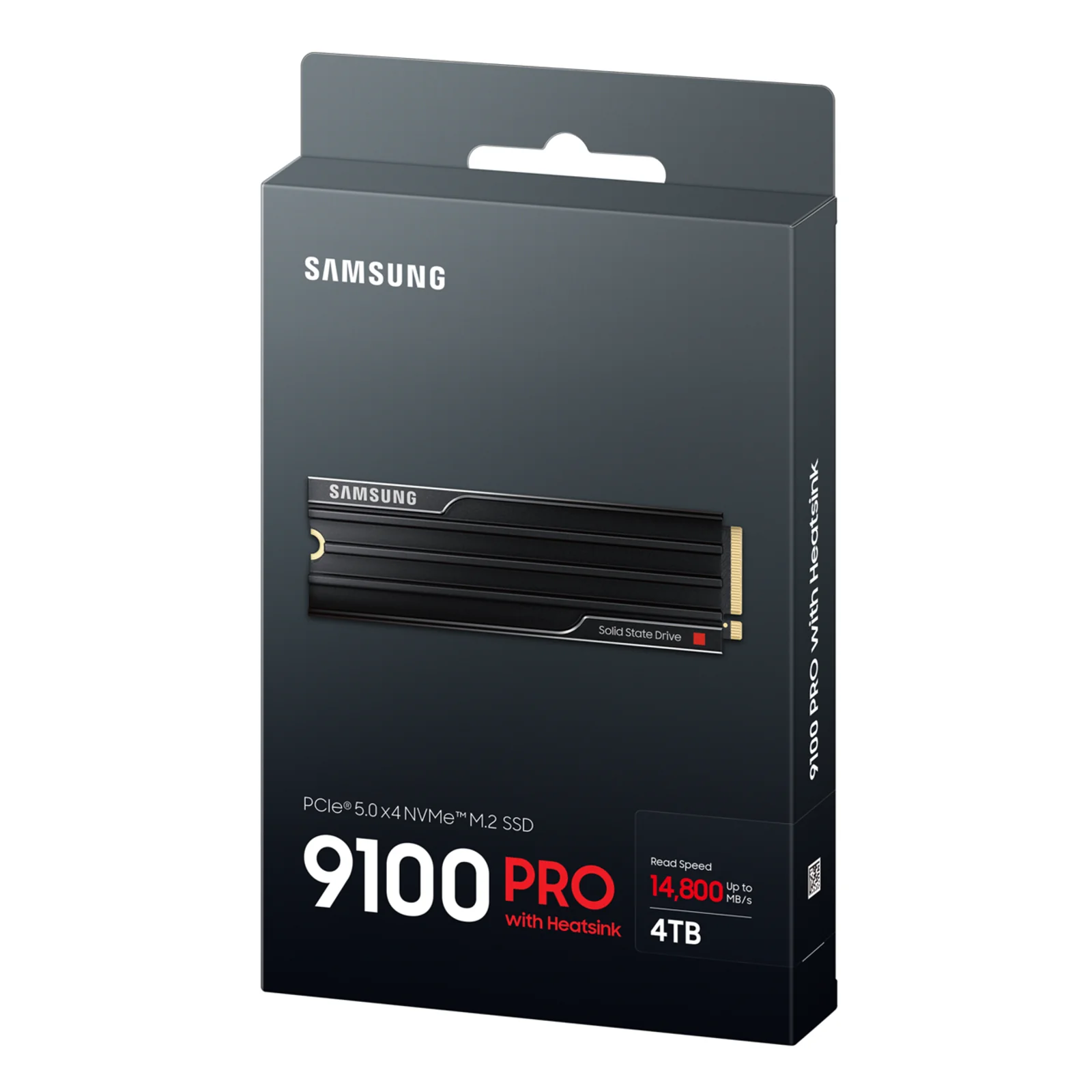 Samsung 9100 PRO Heatsink PCIe® 5.0 NVMe™ M.2 SSD - 4 TB